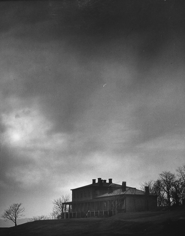 A supposedly haunted house once owned by Captain Edward Wyndam Schenley, pictured in 1945 (Ed Clark—The LIFE Picture Collection / Getty Images)