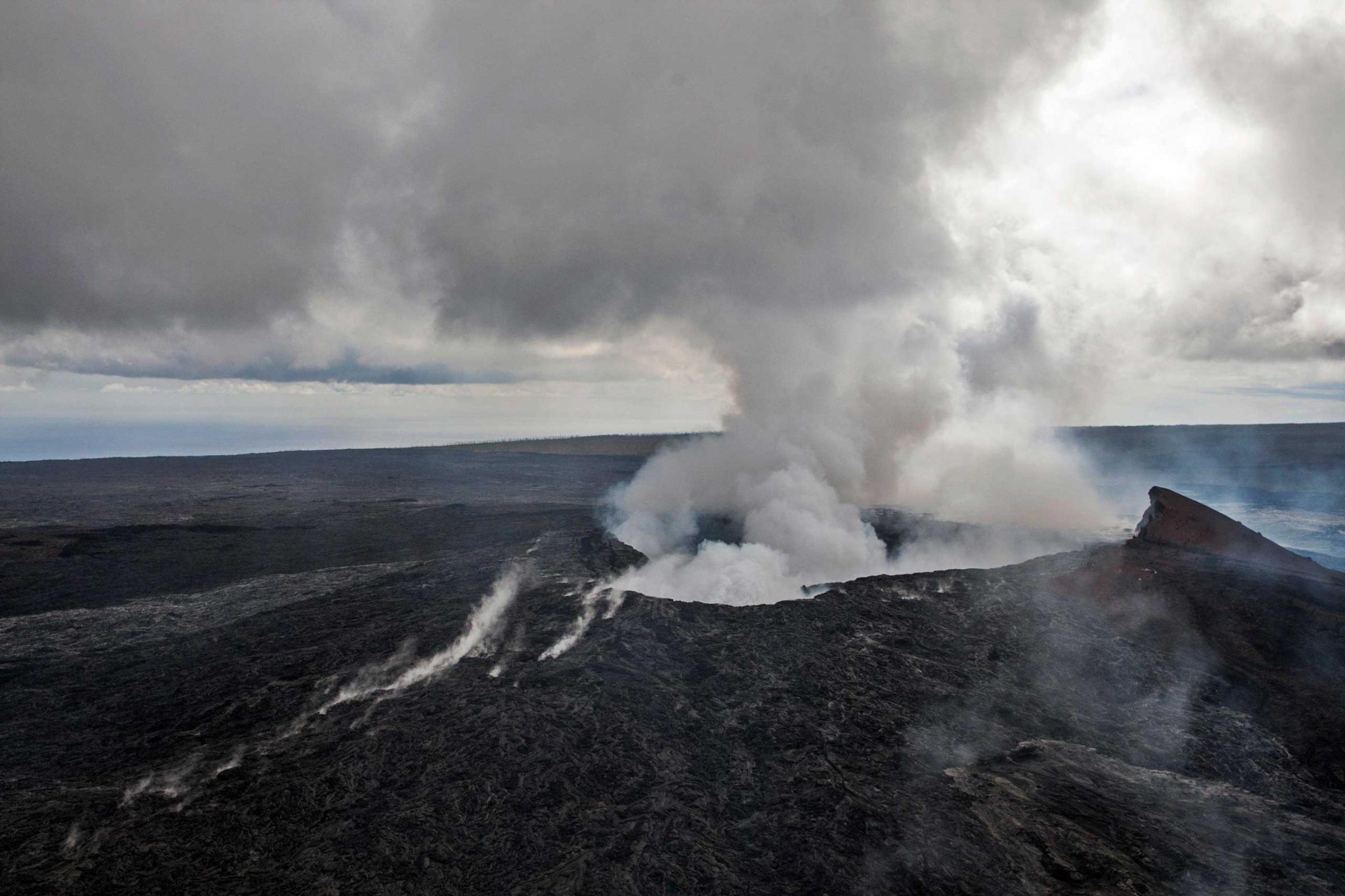 Hawaii Kilauea Volcano Lava