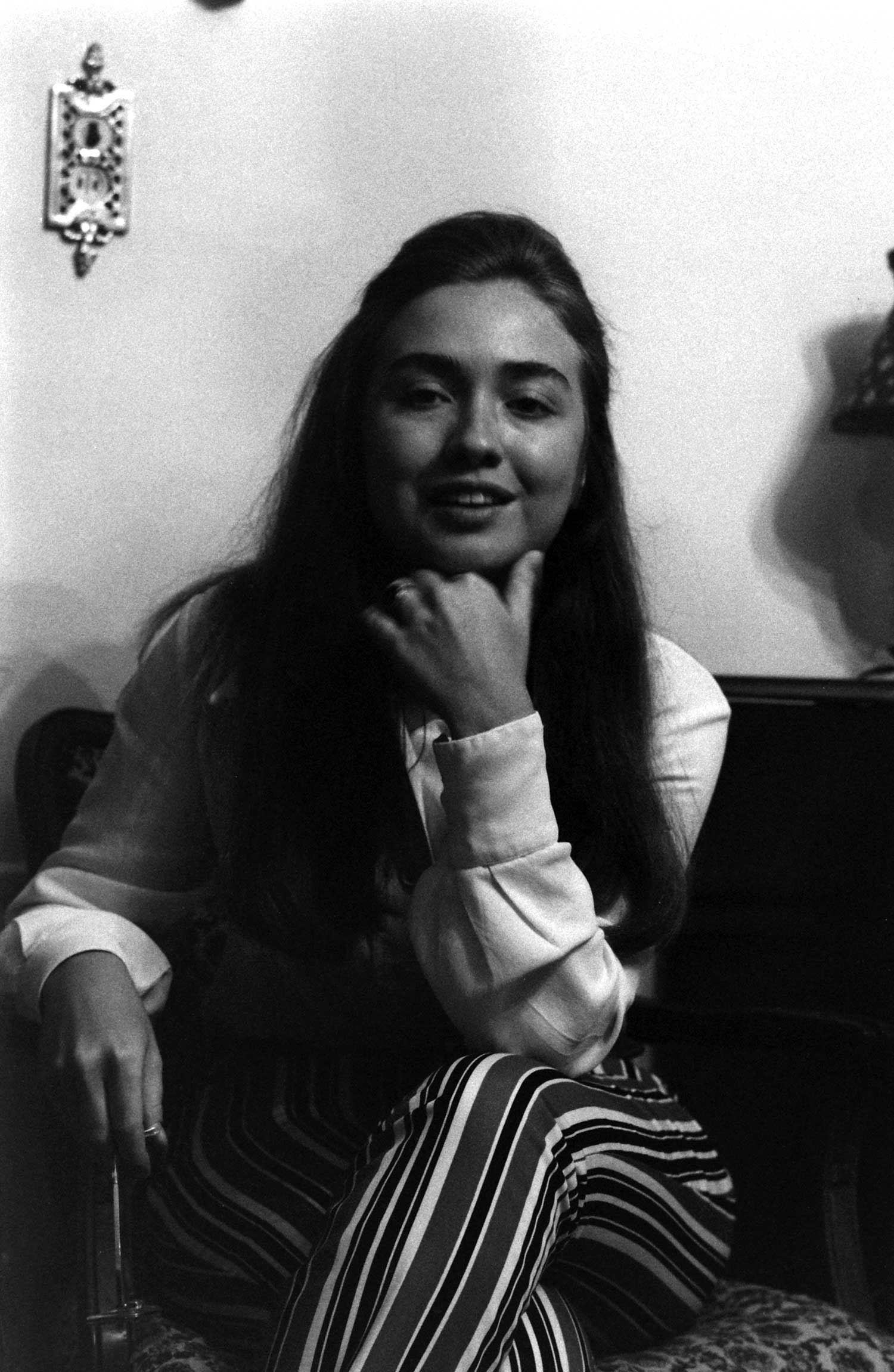 Hillary Rodham (later Hillary Rodham Clinton), Park Ridge, Illinois, June 1969.