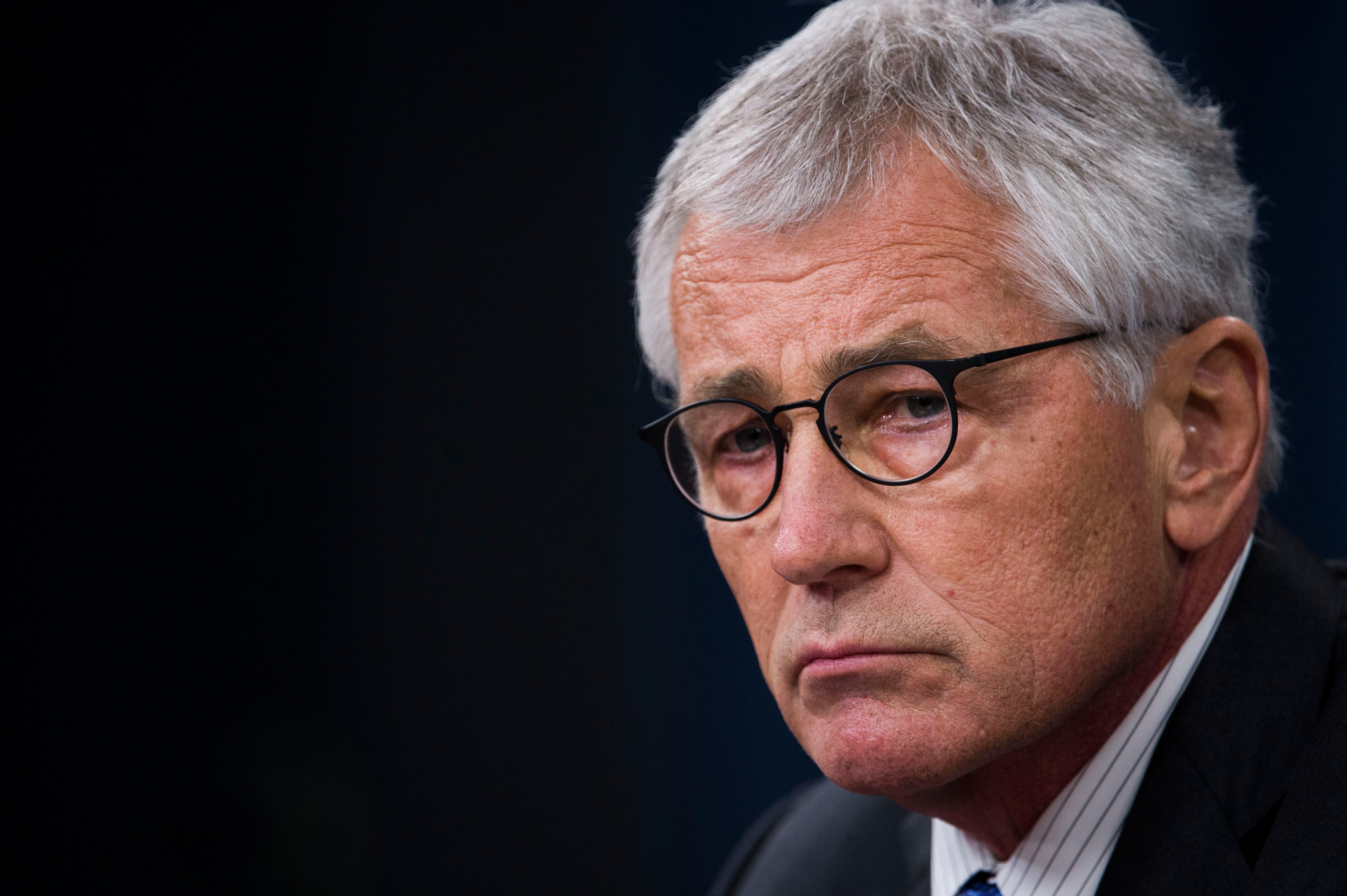 Defense Secretary Chuck Hagel said Thursday that internal Administration debate over what to do in Syria must be "honest" and "direct." (DoD Photo / Sean Hurt)