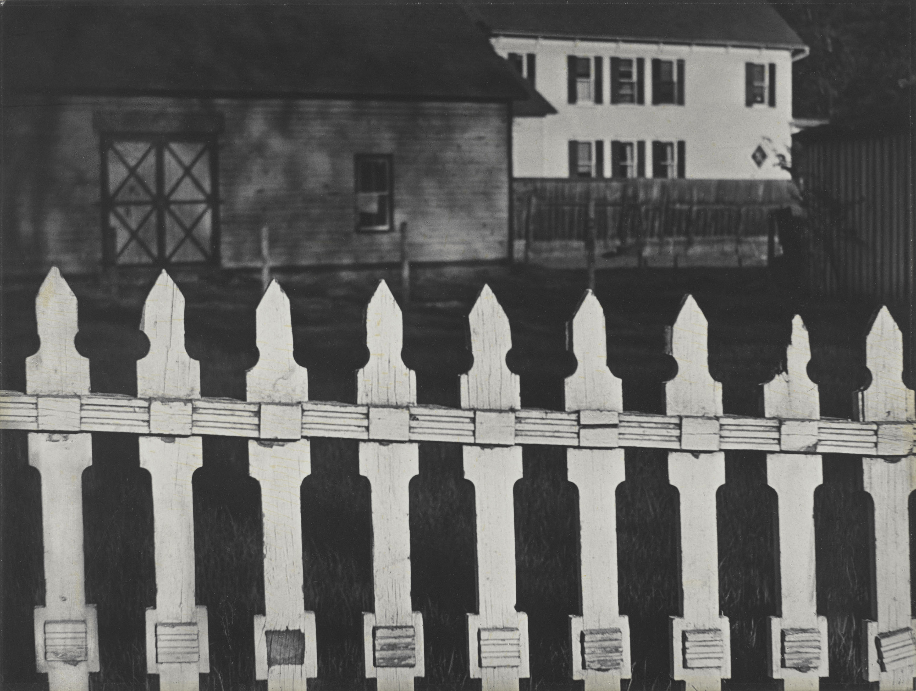 White Fence, Port Kent, New York, 1916