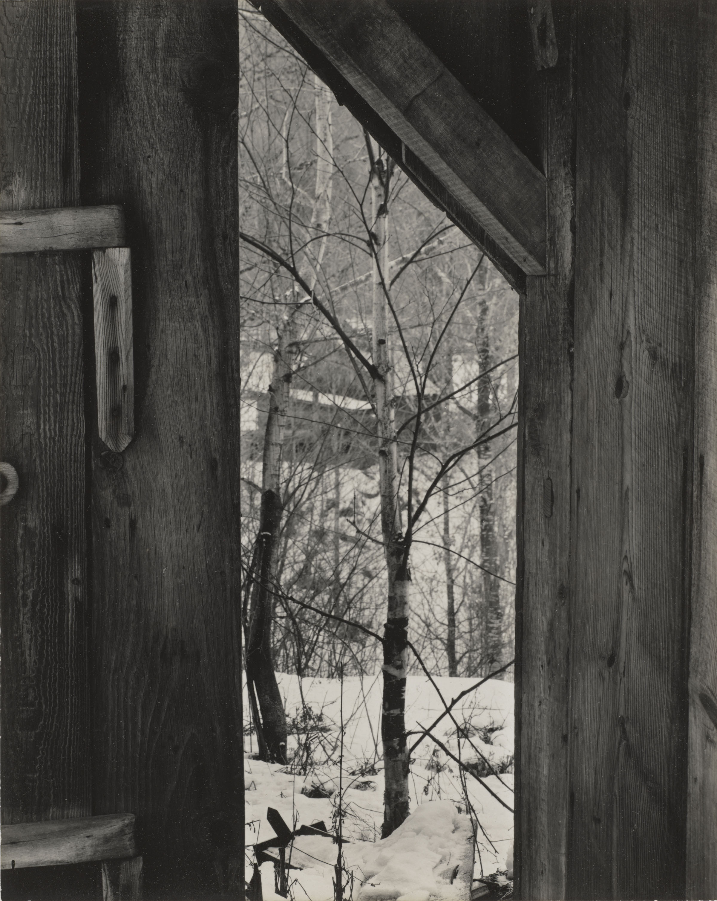 Toward the Sugar House, Vermont, 1944