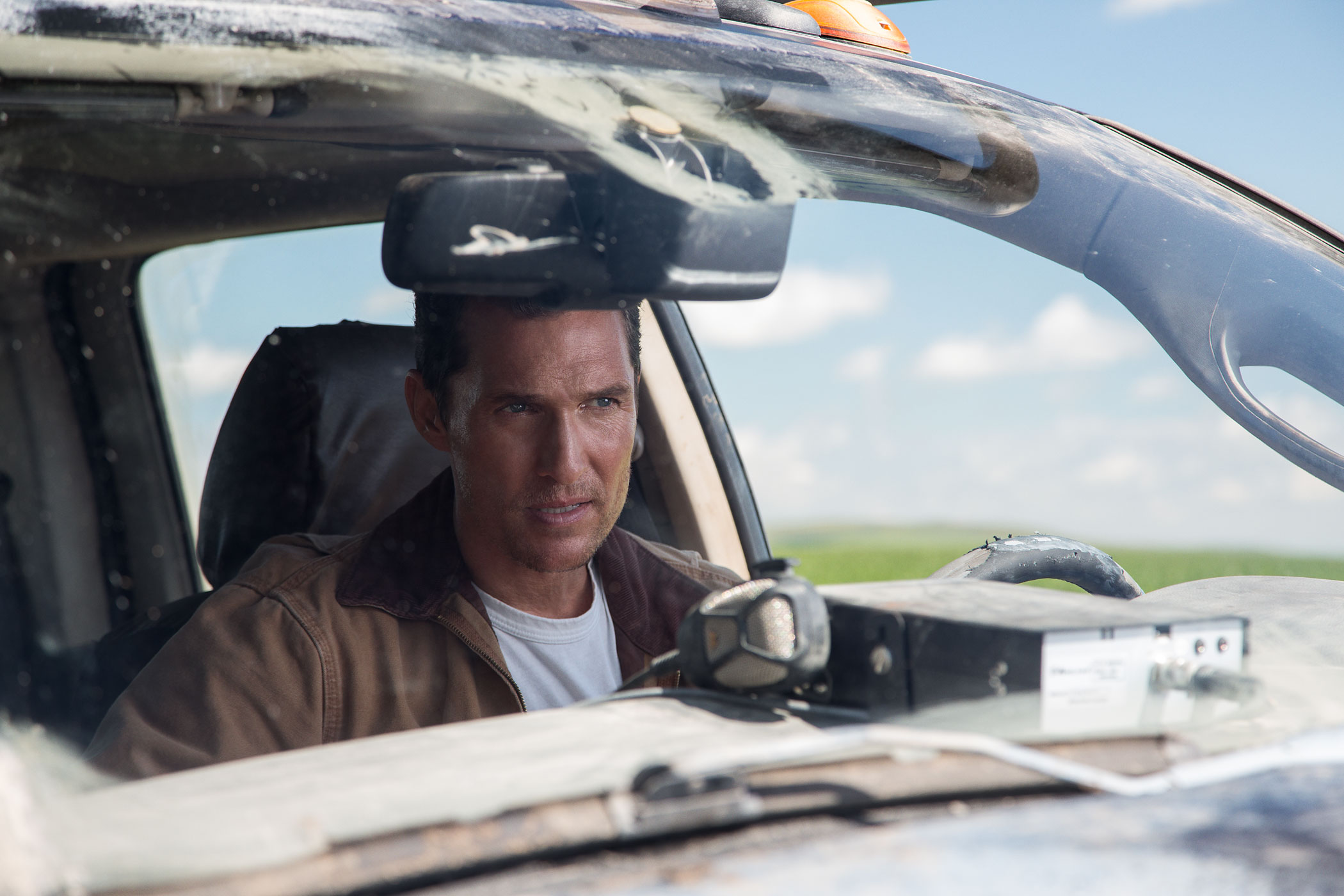 Matthew McConaughey in a scene from Interstellar.