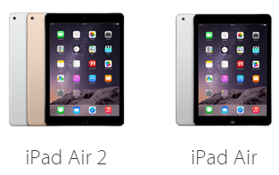 iPad Air 2 v iPad Air