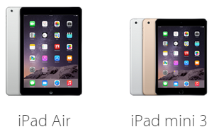 iPad Air v iPad Mini 3
