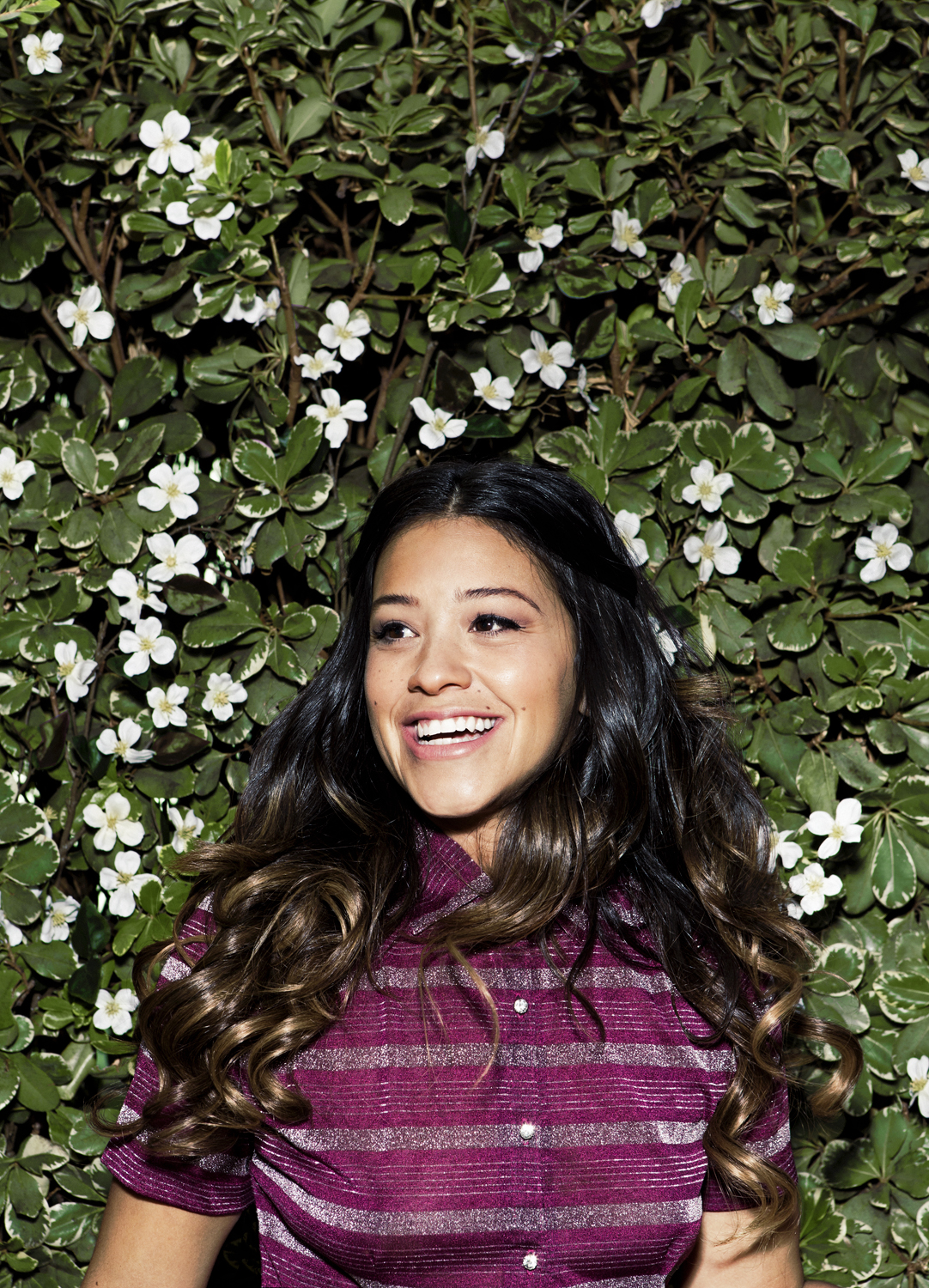 Gina Rodriguez, Photographed in Los Angeles on October 3, 2014.
