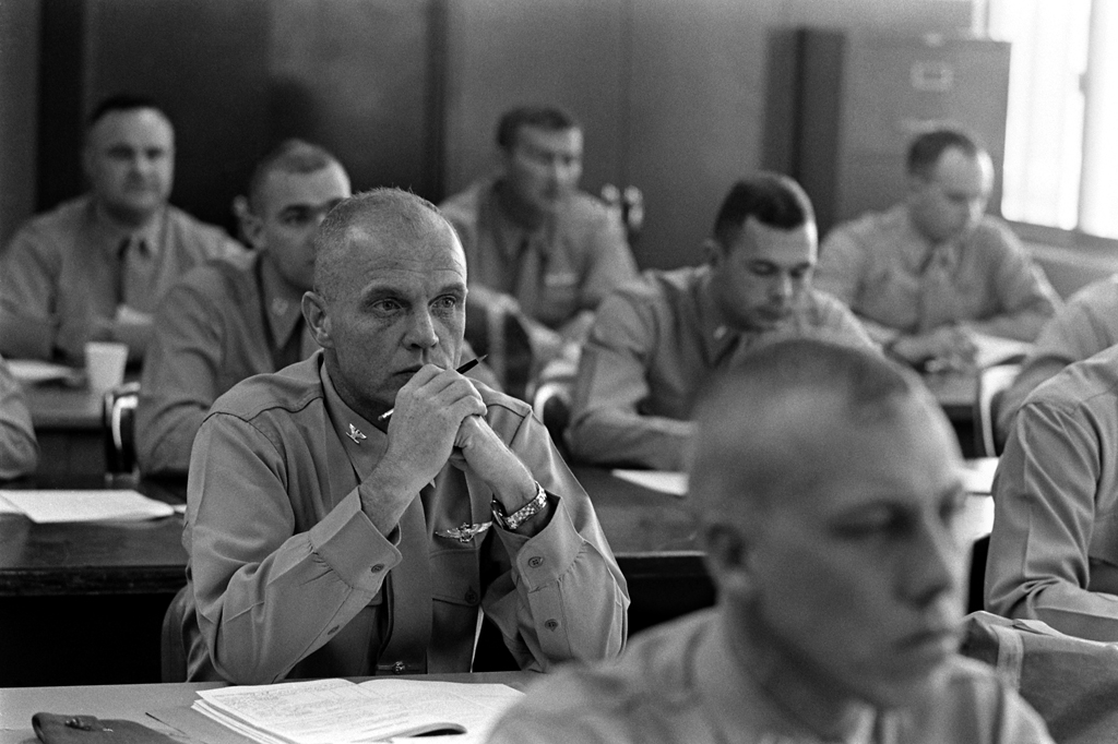 Colonel John Glenn, Marine Corps Air Station, El Toro, in southern California, 1964