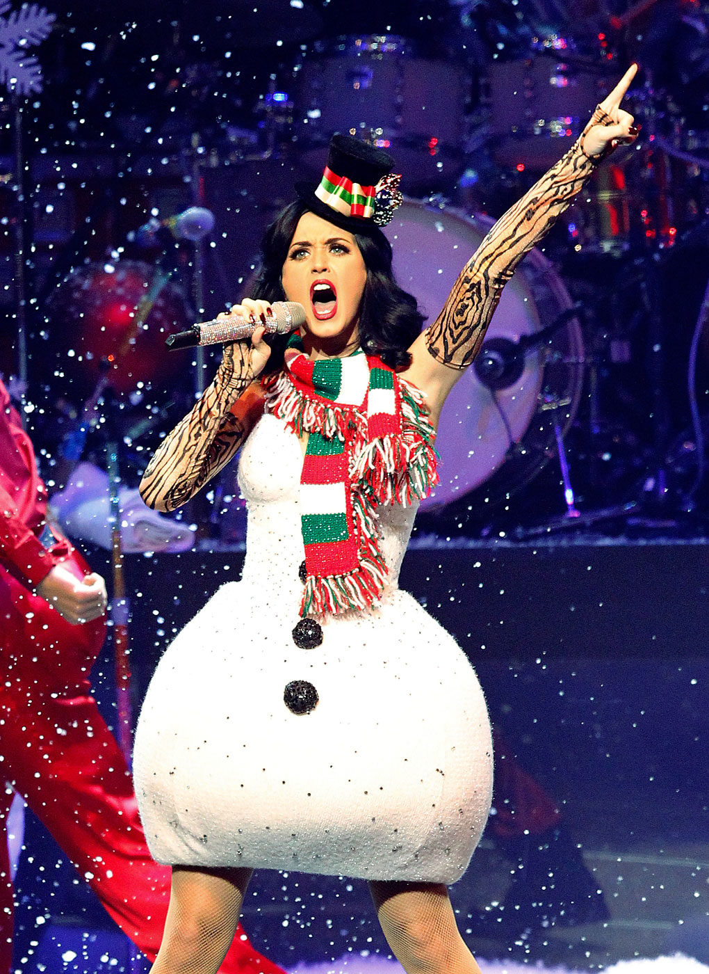 Katy Perry performs at the KIIS FM's Jingle Ball concert in Los Angeles