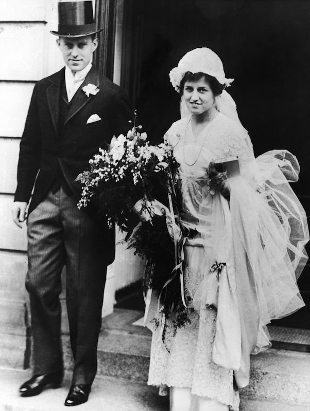 Joseph P Kennedy and Rose Fitzgerald Kennedy, on their wedding day in 1914 (Getty Images)