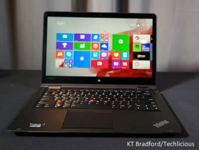 Lenovo ThinkPad Yoga 14 (K.T. Bradford / Techlicious)