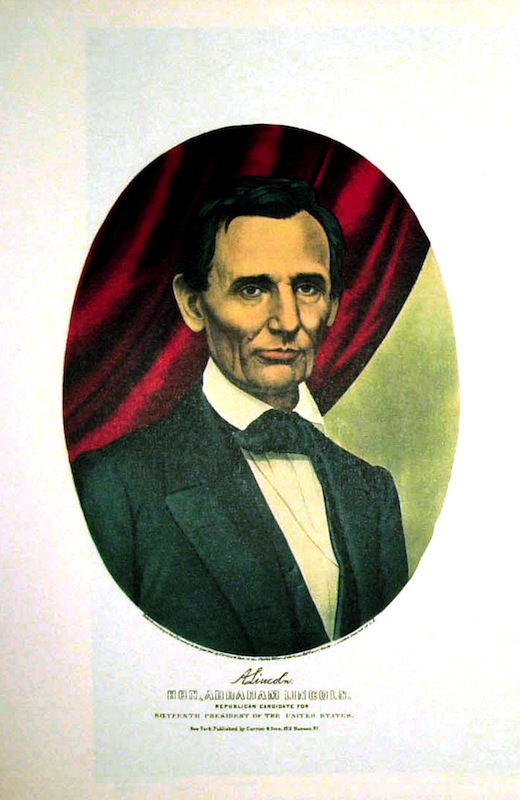 A beardless Lincoln by Currier and Ives (Universal Images Group / Getty Images)