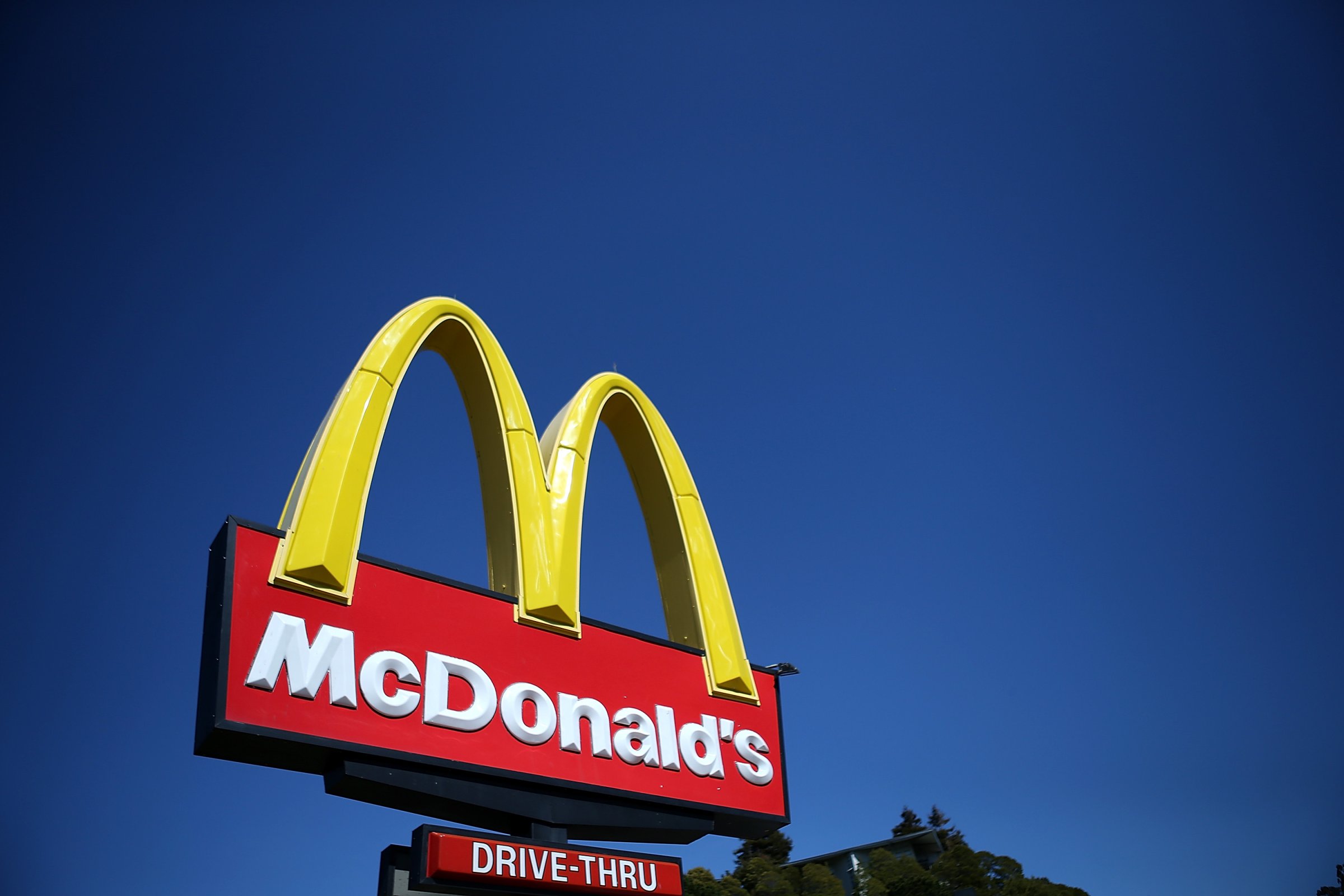 A McDonald's restaurant sign on March 12, 2013 in Mill Valley, California.