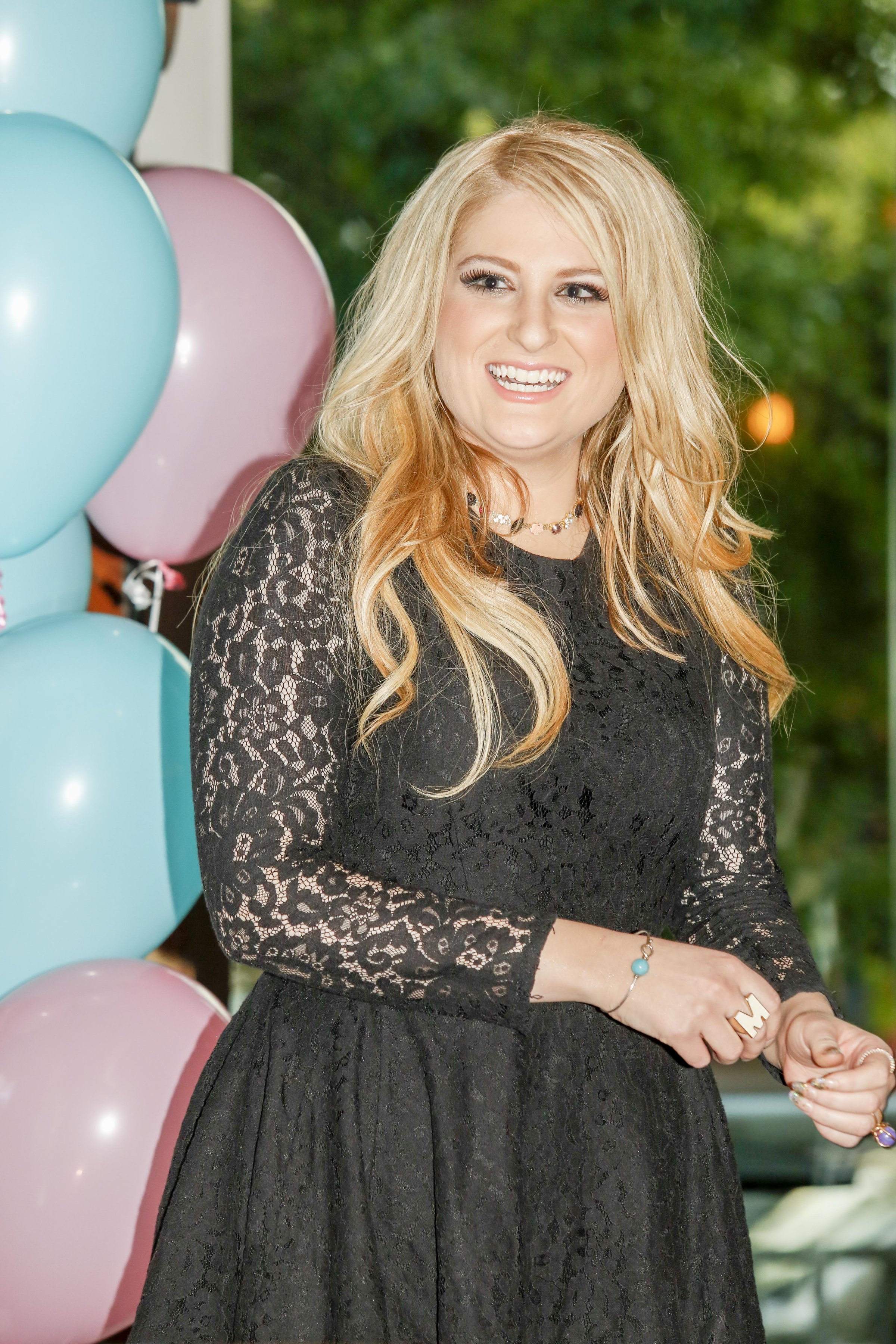 Meghan Trainor attends the "All About That Bass" #1 Party on October 14, 2014 in Nashville, Tennessee.
