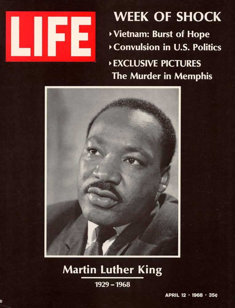 The cover of the April 12, 1968, issue of LIFE magazine.