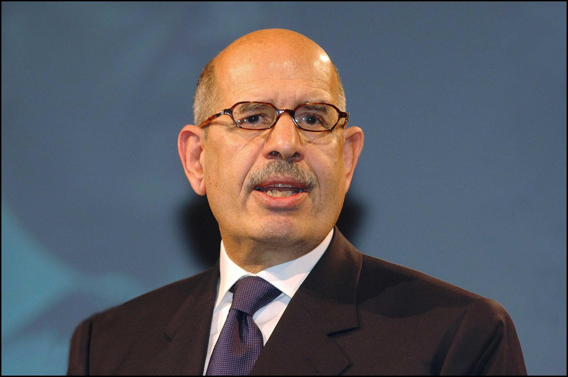 03/25/2006. Mohamed ElBaradei, head of the International Atomic Energy Agency in Dortmund.