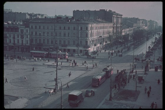 Scene in post-invasion Poland, 1939.