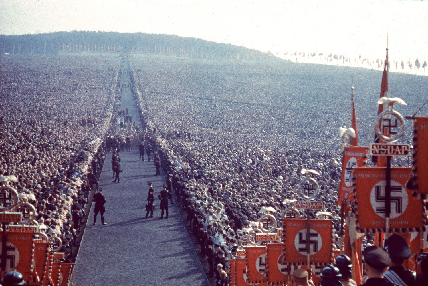 Nazi rally, 1937.