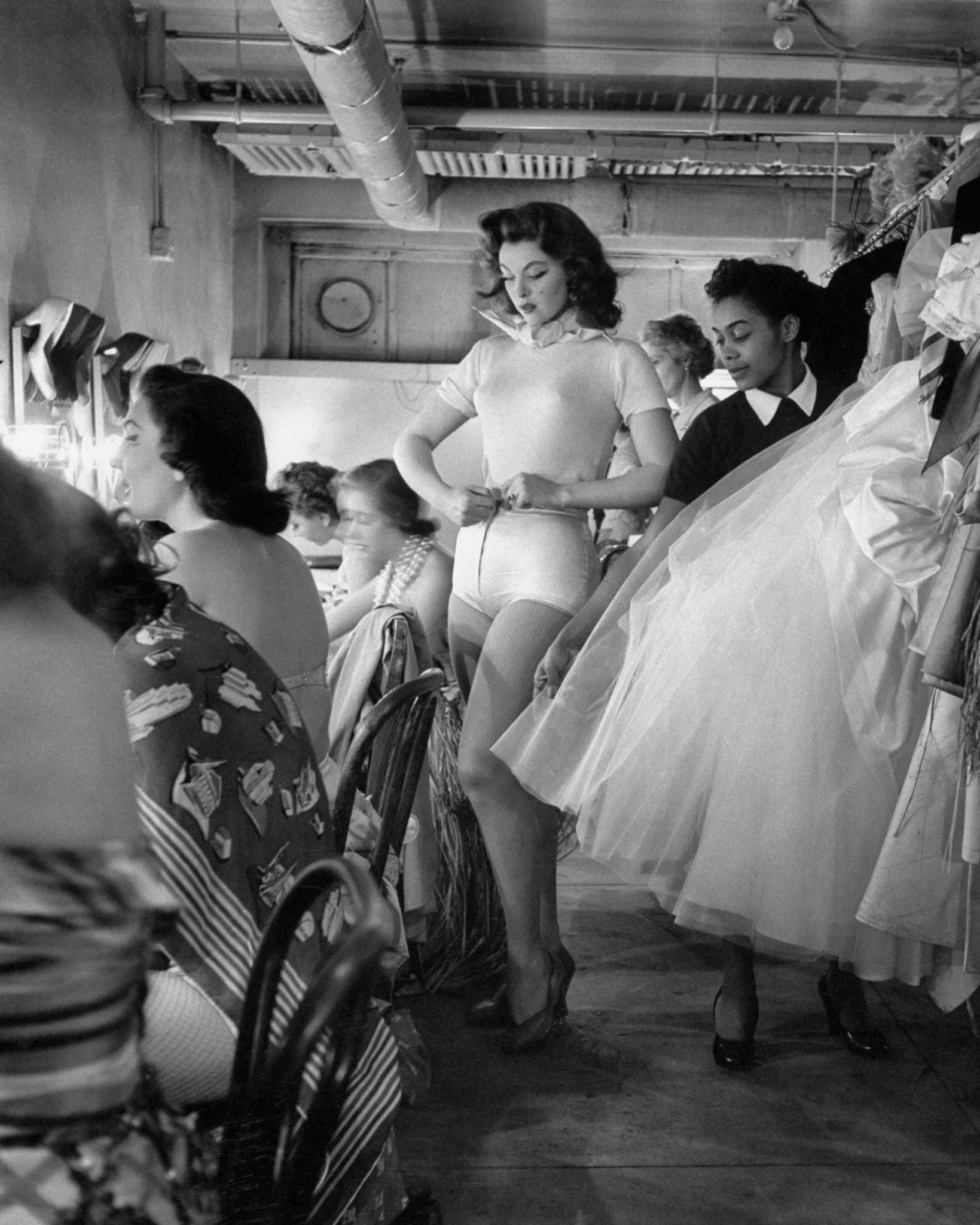 Tina Myers (later known as Tina Louise, of Gilligan's Island fame) comes out at a New York cotillion in 1953.