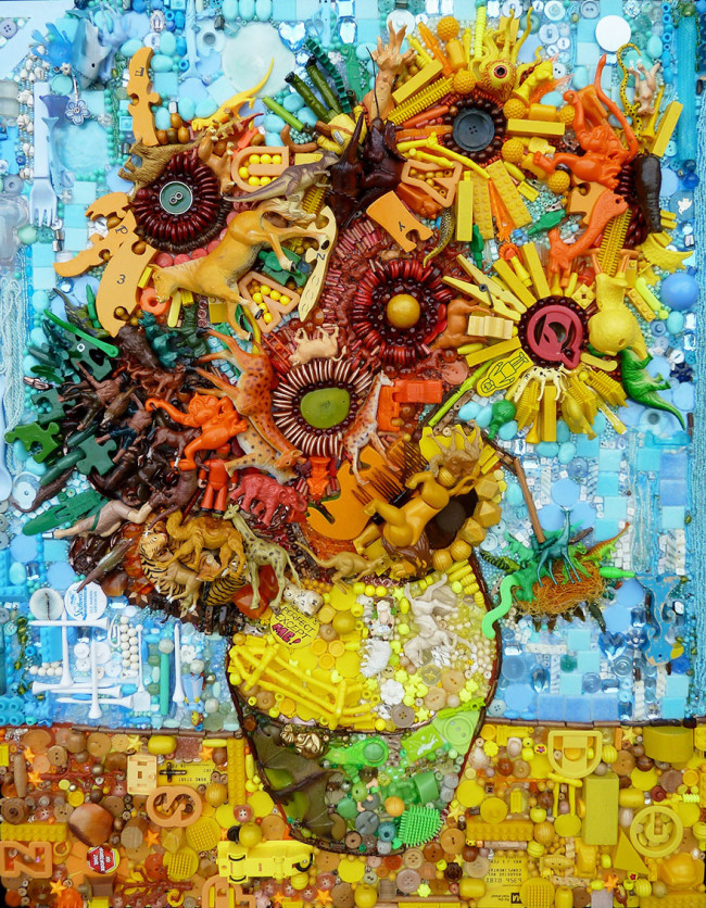 Sunflowers, after Van Gogh