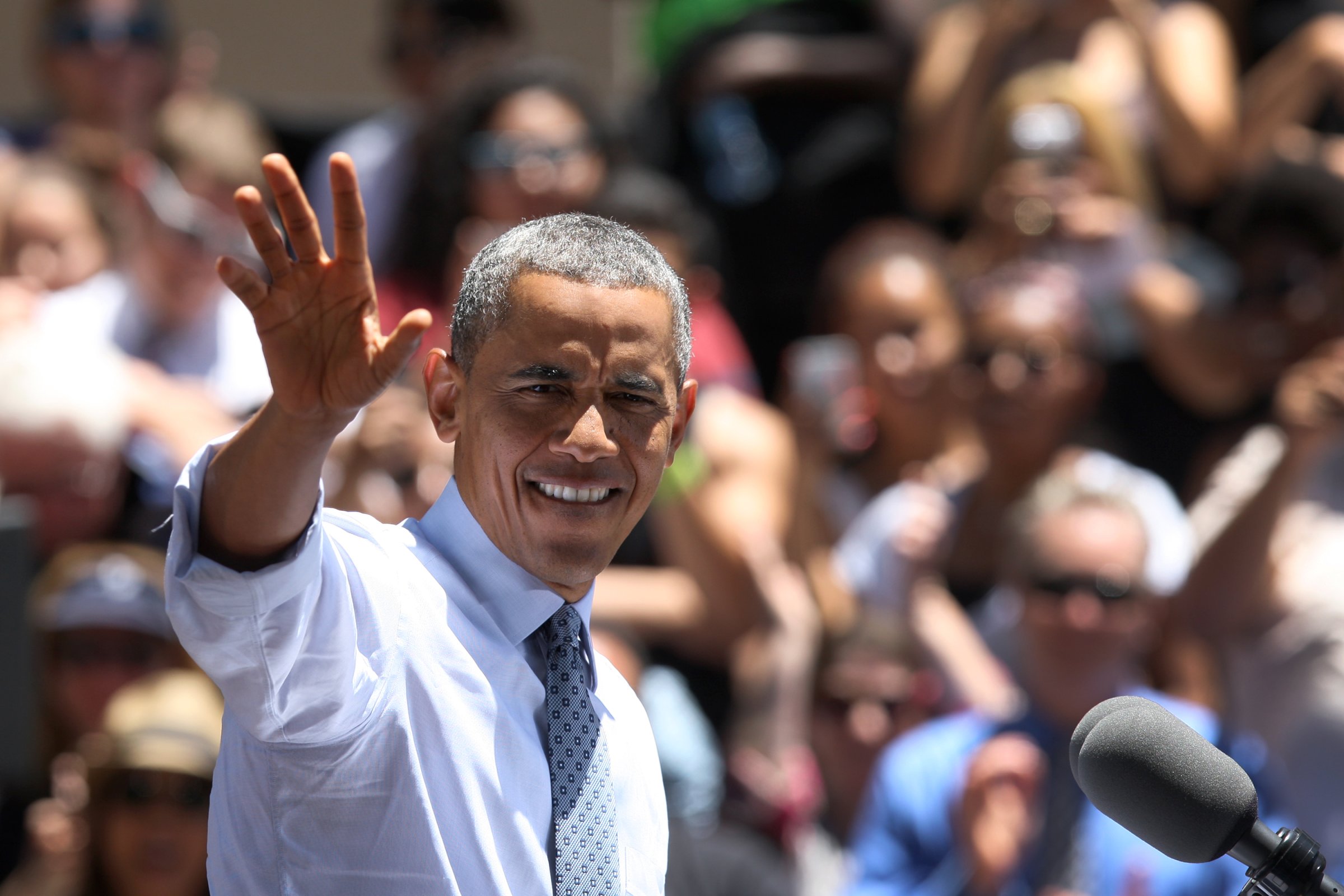 Obama Delivers Economic Address At Los Angeles Trade-Technical College