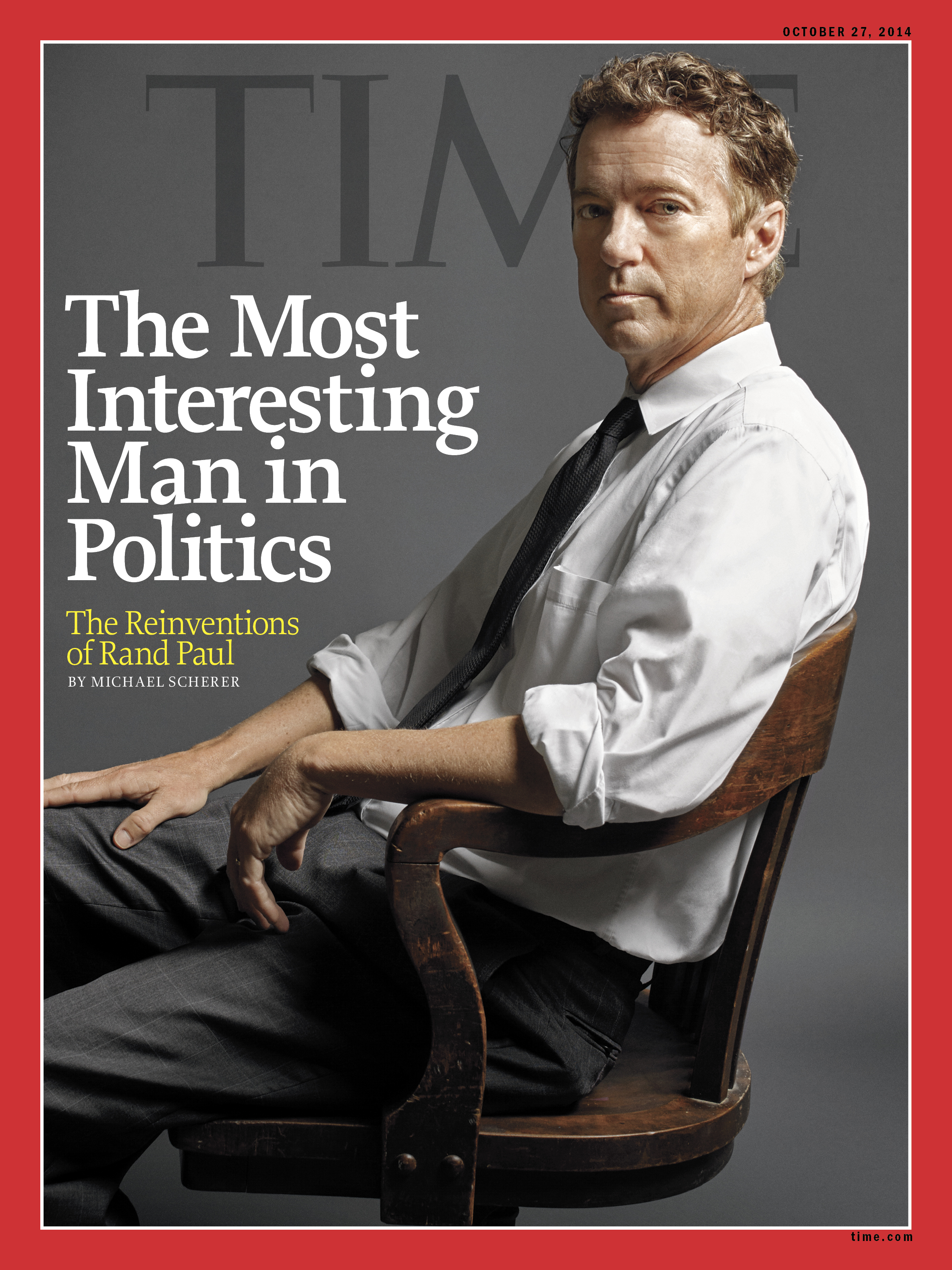 Rand Paul Most Interesting Man Politics Time Magazine Cover 141027
