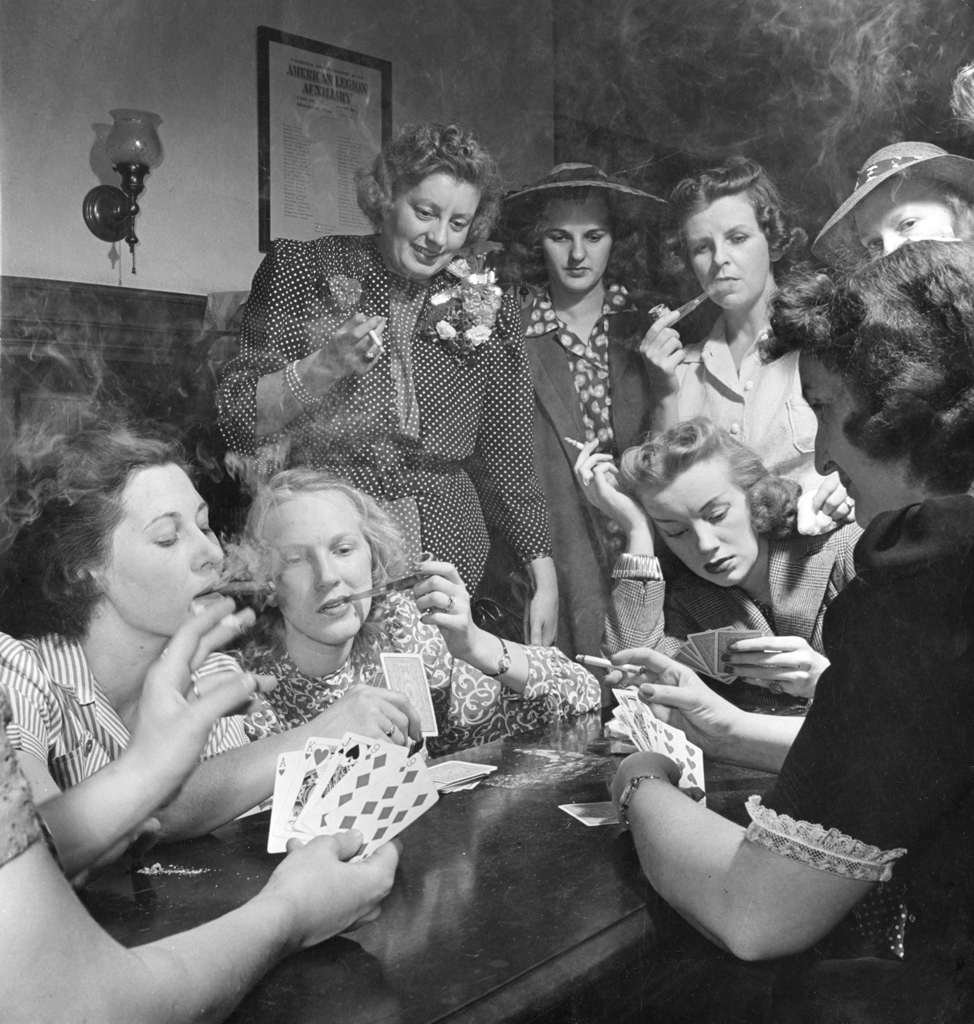 Republican women in Connecticut enjoy a good old-fashioned bacchanal in 1941.