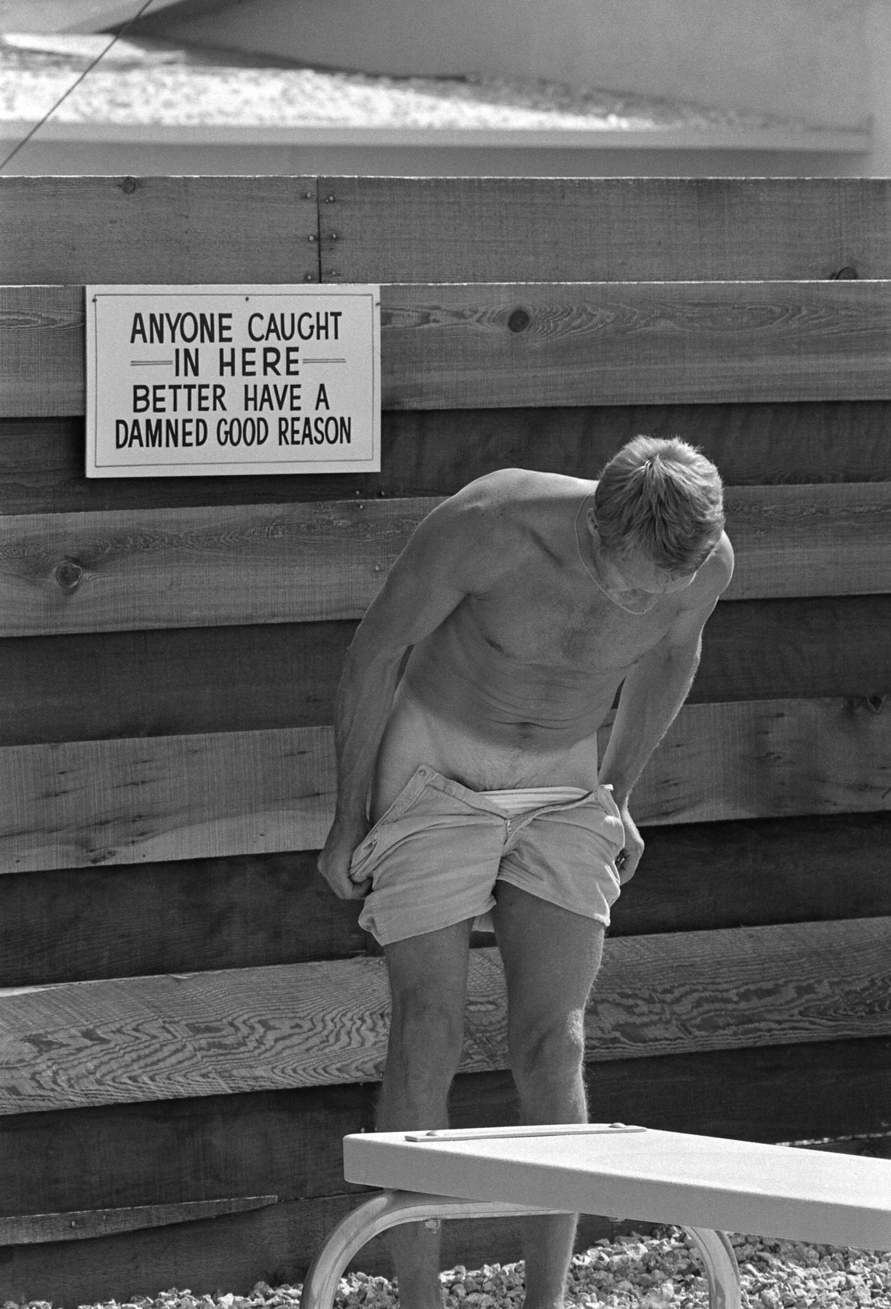Steve McQueen, Palm Springs, 1963.