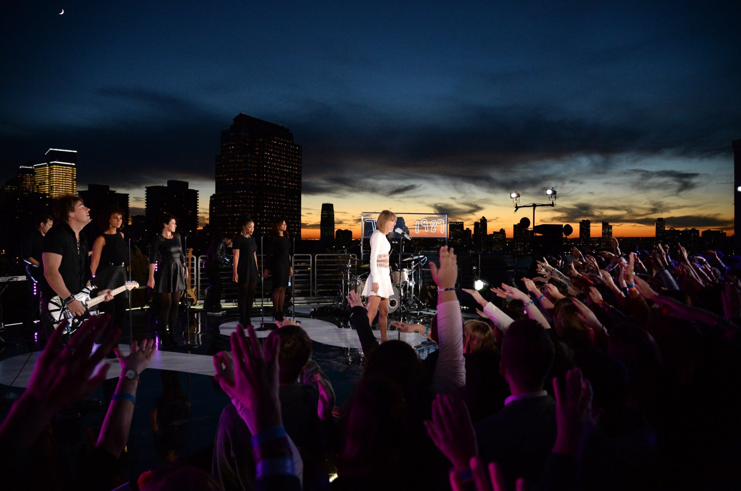 Taylor Swift performs during her 1989 Secret Session with iHeartRadio on Oct. 27, 2014 in New York City.