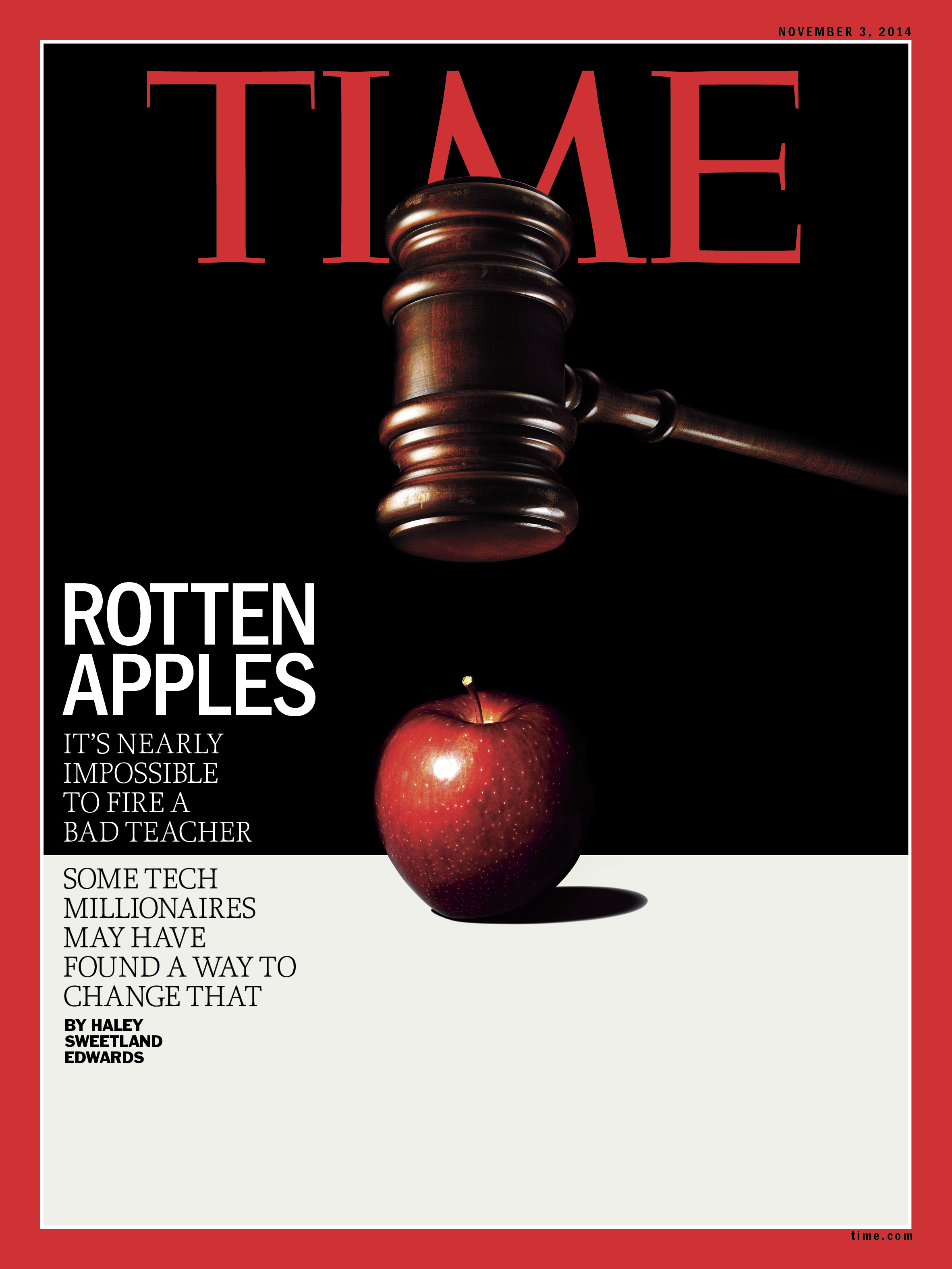 Teacher Tenure Time Magazine Cover