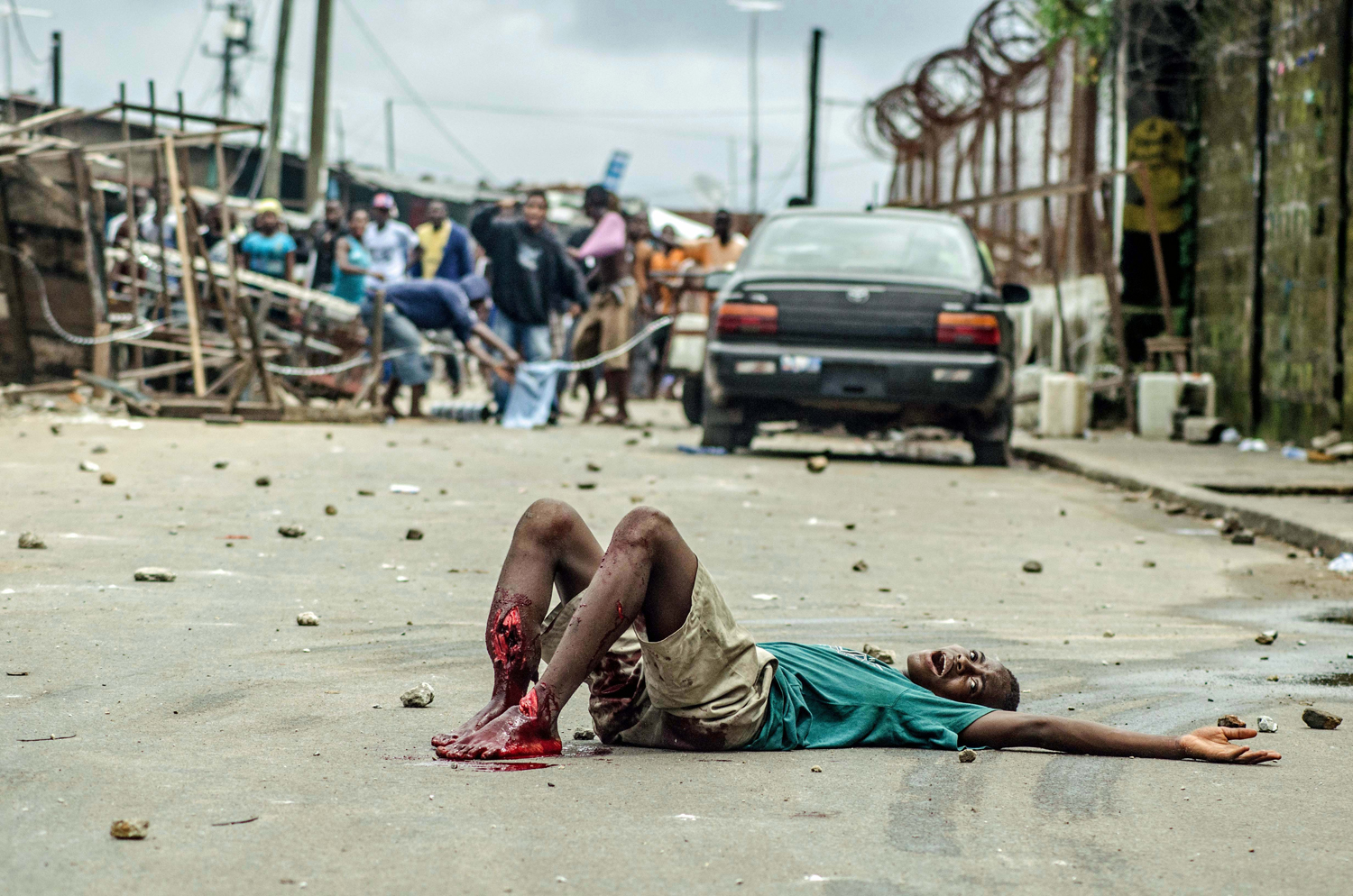 Tommy Trenchard, Aug. 20, 2014. Monrovia, Liberia.