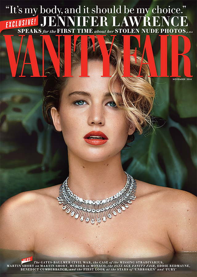 Vanity Fair Cover Jennifer Lawrence November 2014