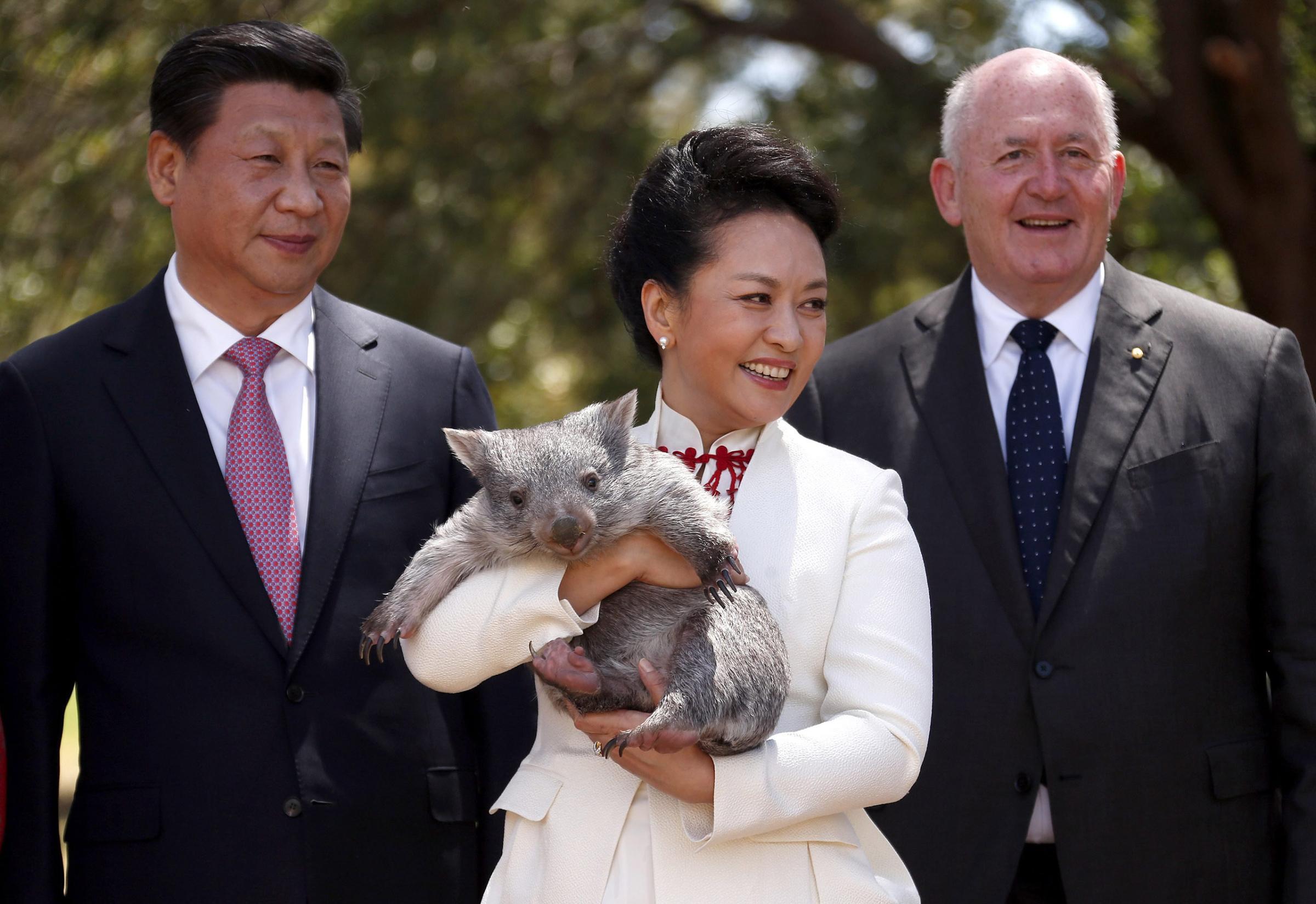 Chinese President Xi Jinping visit in Canberra