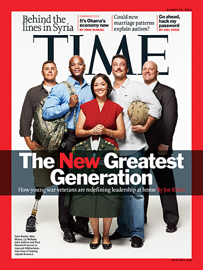 The Aug. 29, 2011, cover of TIME (Cover Credit: PHOTOGRAPH BY DANIELLE LEVITT FOR TIME)