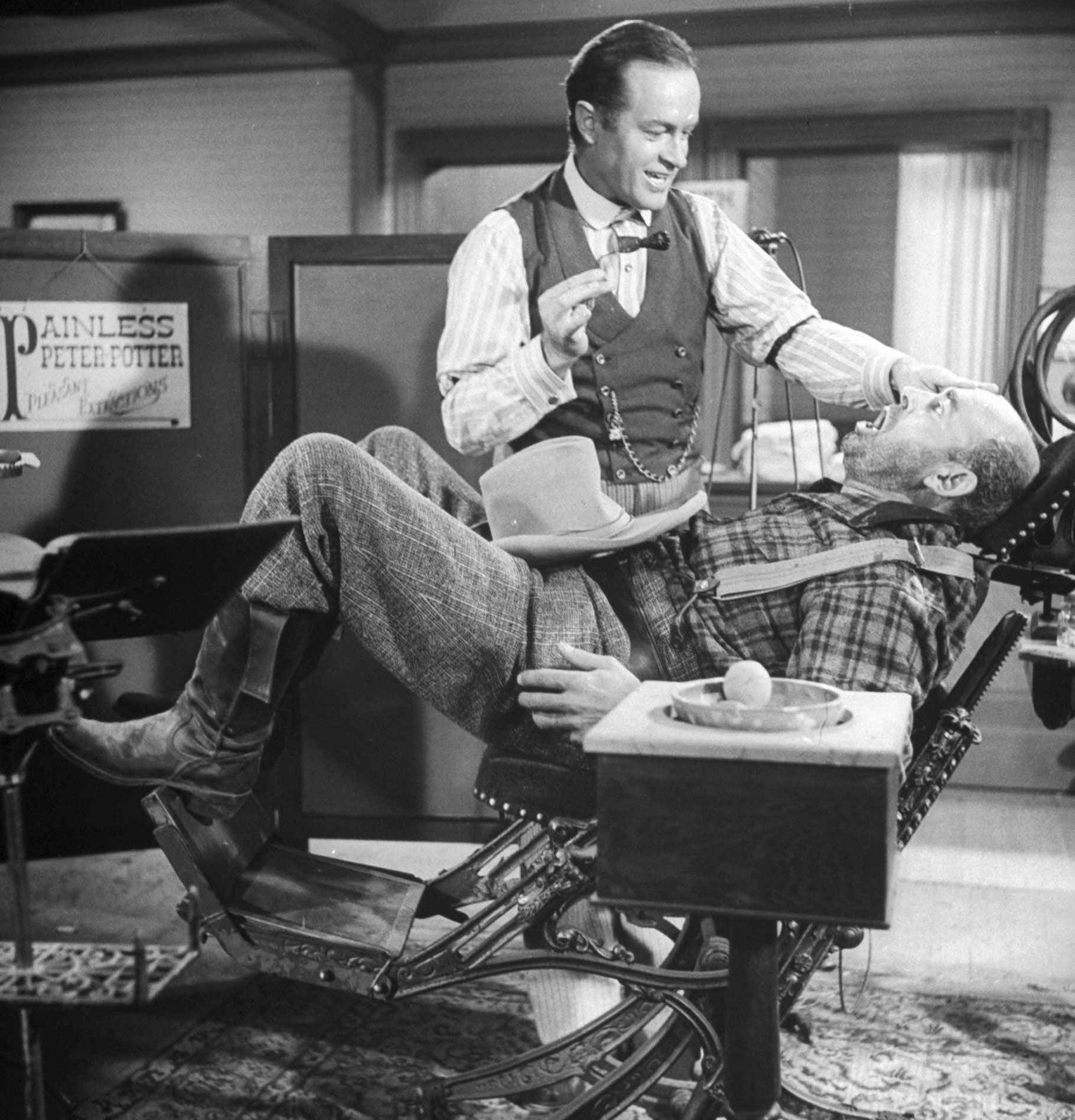 Bob Hope in the motion picture, Paleface, 1945.