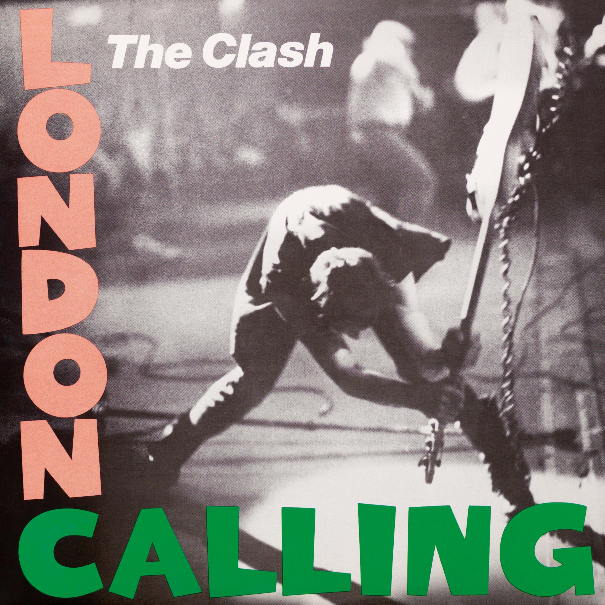The Clash; London Calling; 1979; CBS; design -- Ray Lowry; photo -- Pennie Smith