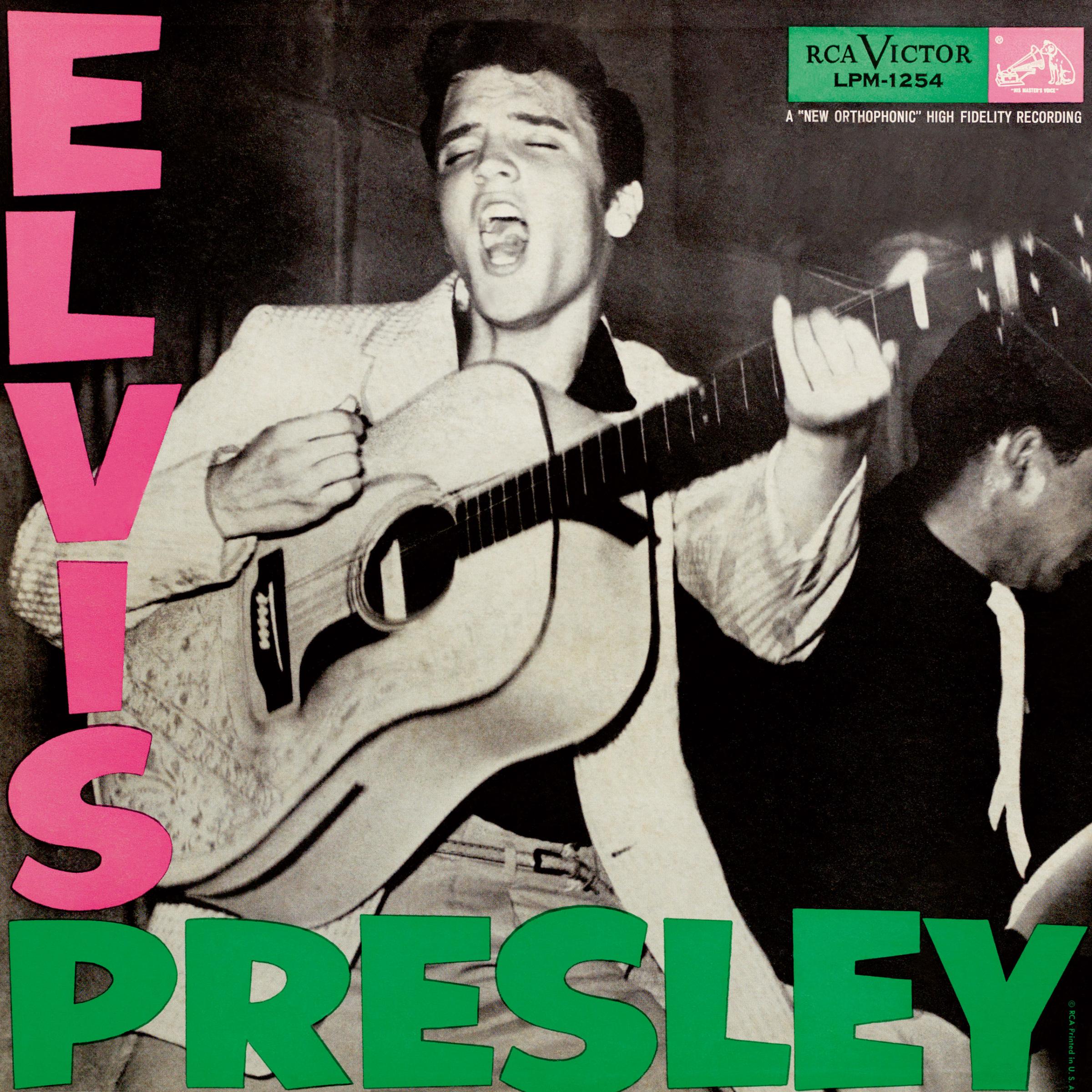 Elvis Presley; Elvis Presley; 1956; RCA Victor; photo -- William V. "Red" Robertson