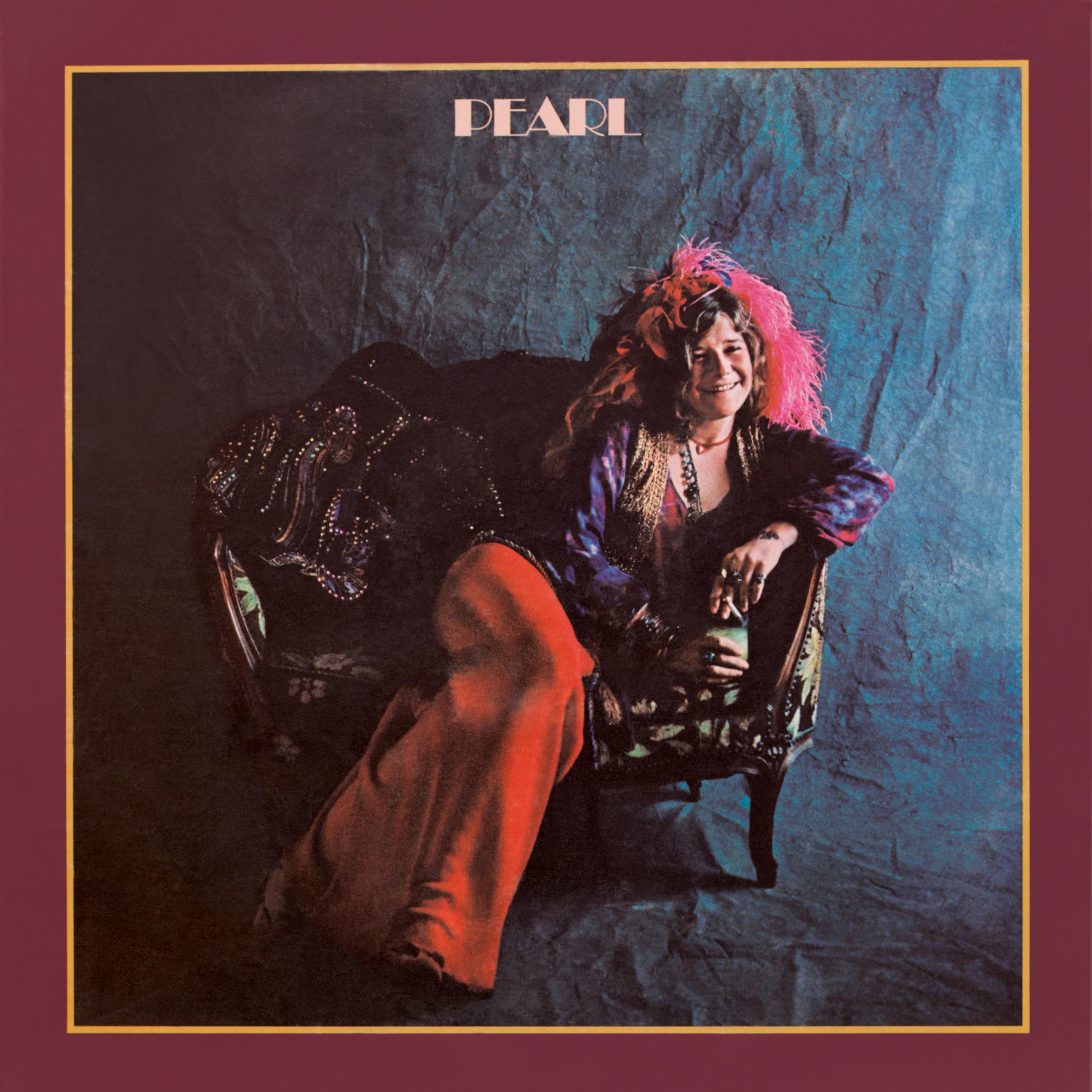 Janis Joplin &amp; the Full Tilt Boogie Band; Pearl; 1971; Columbia; cover design -- Camouflage Productions: Barry Feinstein, Tom Wilkes; photo -- Barry Feinstein, Tom Wilkes
