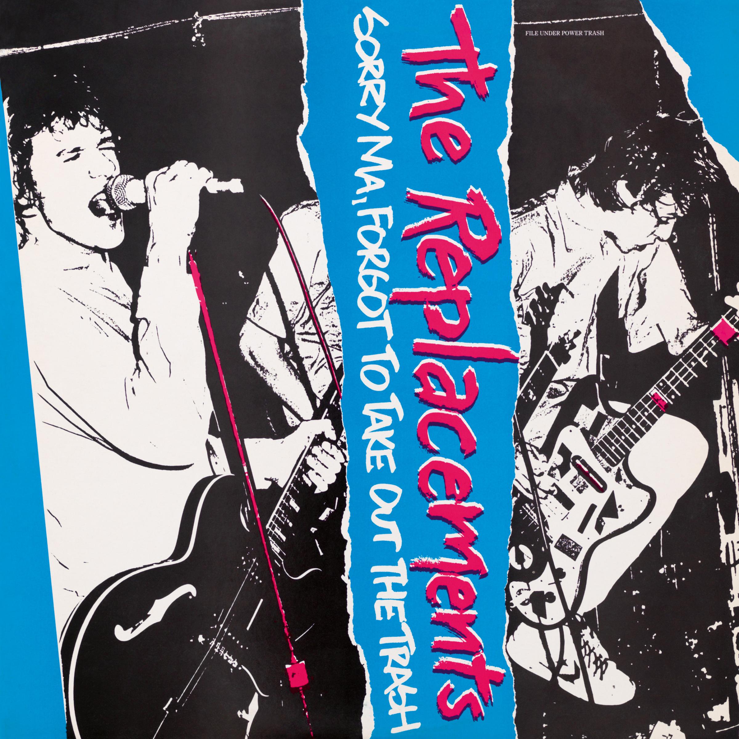 The Replacements; Sorry Ma, Forgot to Take Out The Trash; 1981; Twin/Tone; design -- Bruce C. Allen; photo -- Greg Helgeson