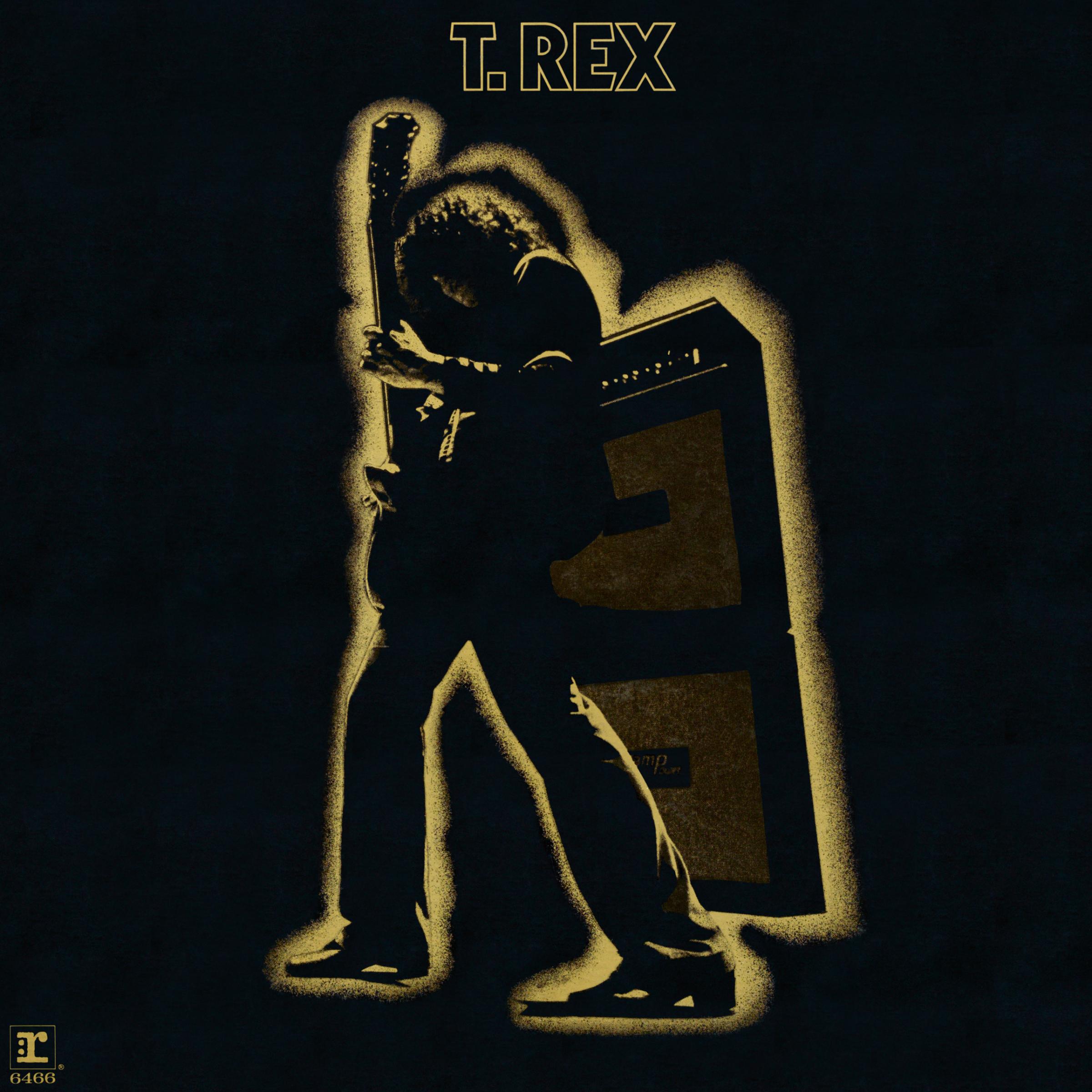 T. Rex; Electric Warrior; 1971; Reprise; design -- June Child (concept), Hipgnosis; photo -- Spud Murphy