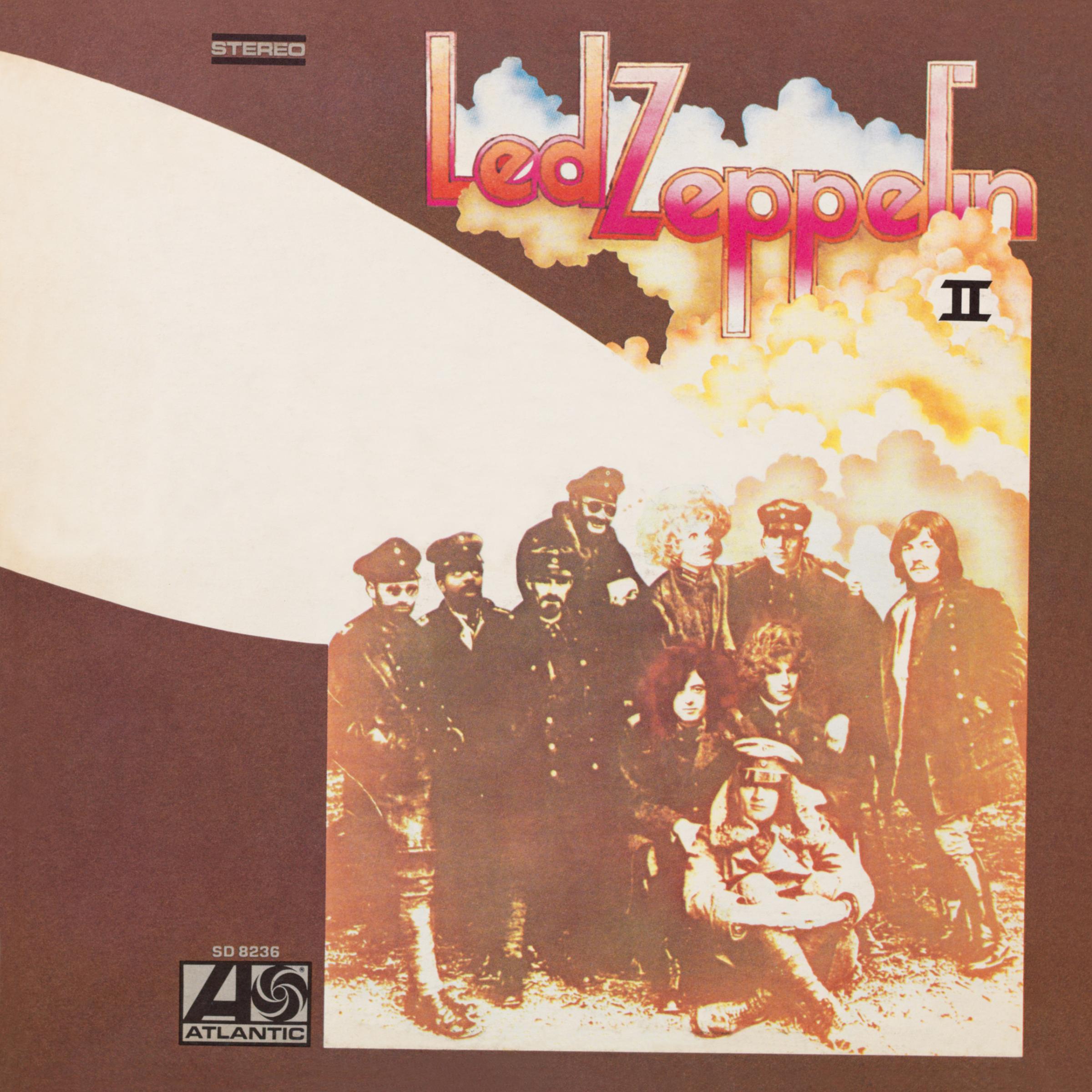 Led Zeppelin; Led Zeppelin II; 1969; Atlantic; art -- David Juniper; design -- David Juniper
