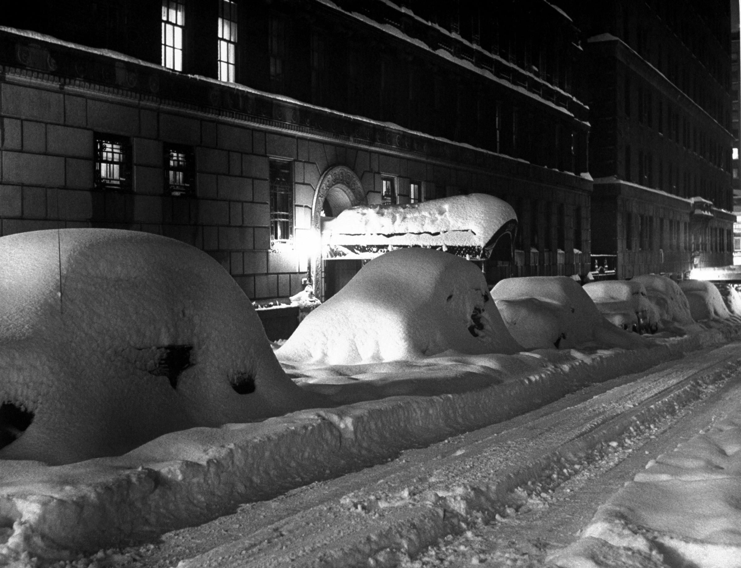 Blizzard, New York City, December 1947.