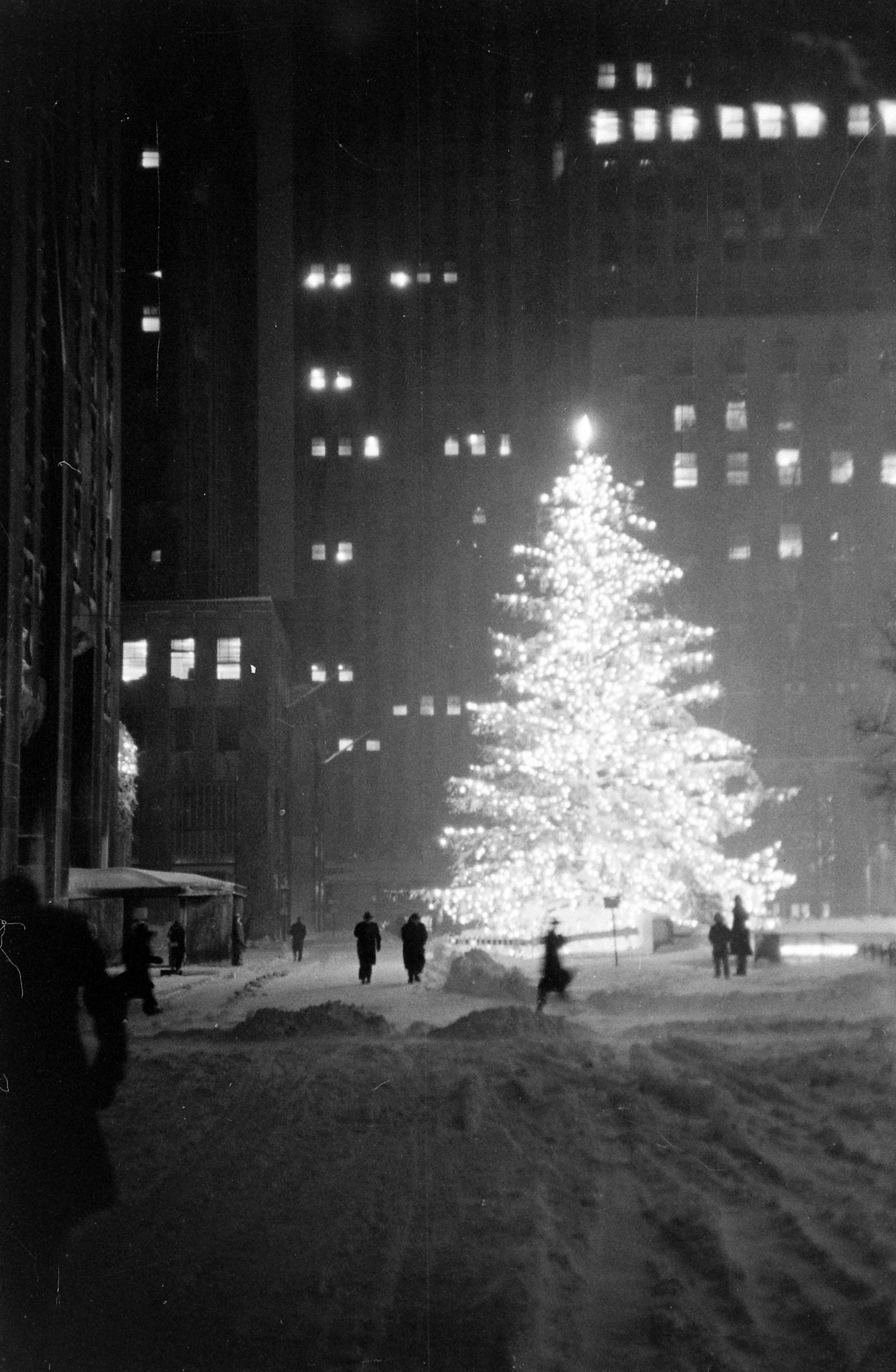 Blizzard, New York City, December 1947.