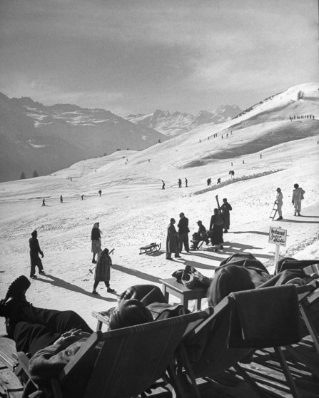 St. Moritz: Photos From 'the Most Fashionable Village in Europe,' 1947 ...