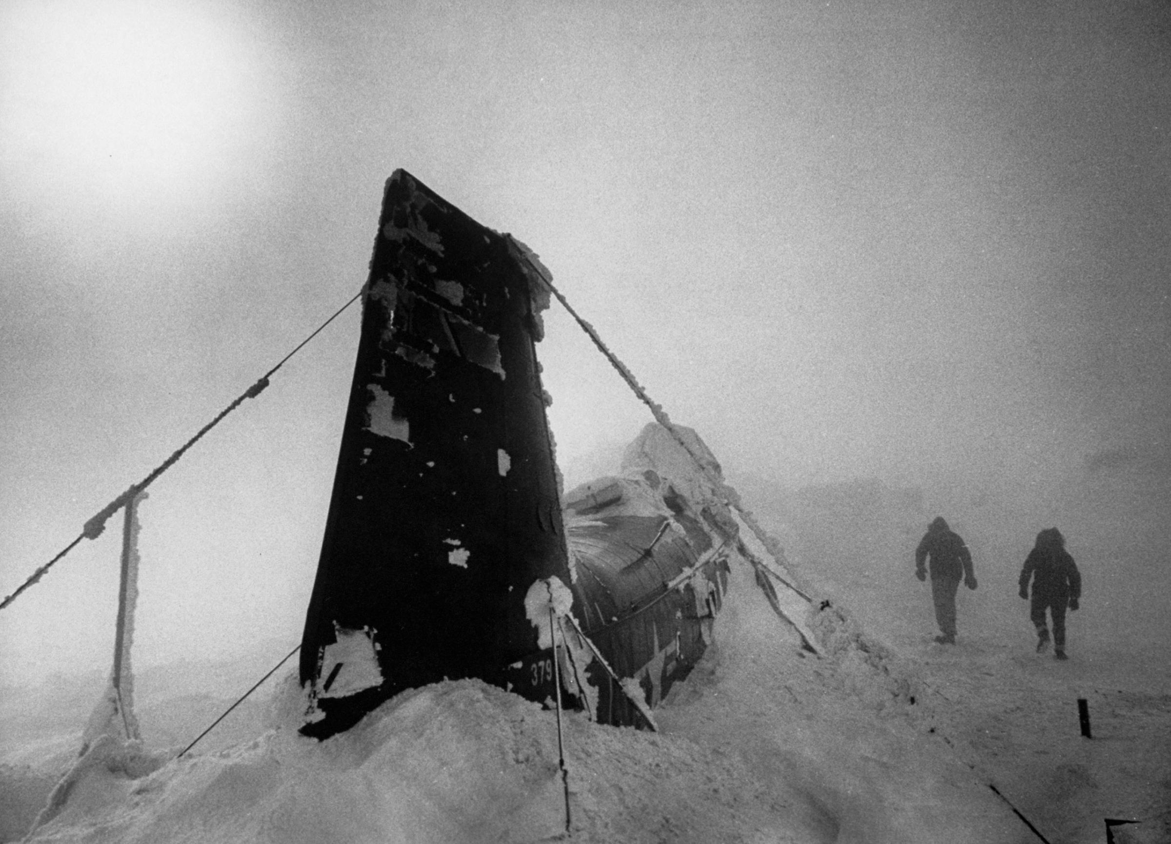 New Hampshire's Mount Washington, 1953.