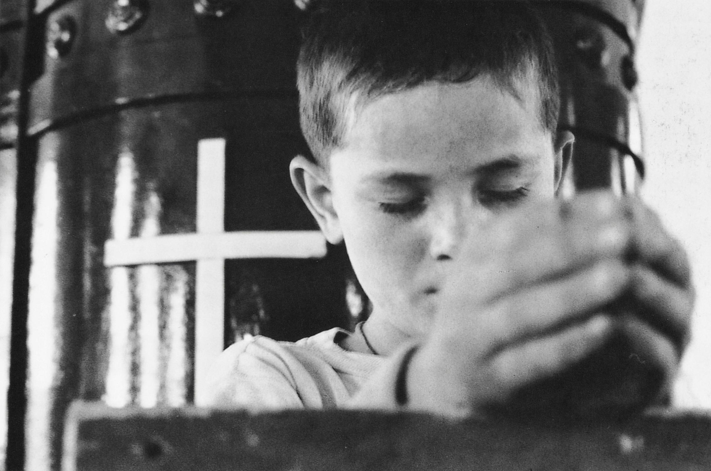 Biracial orphan of the Korean War, 1960s.