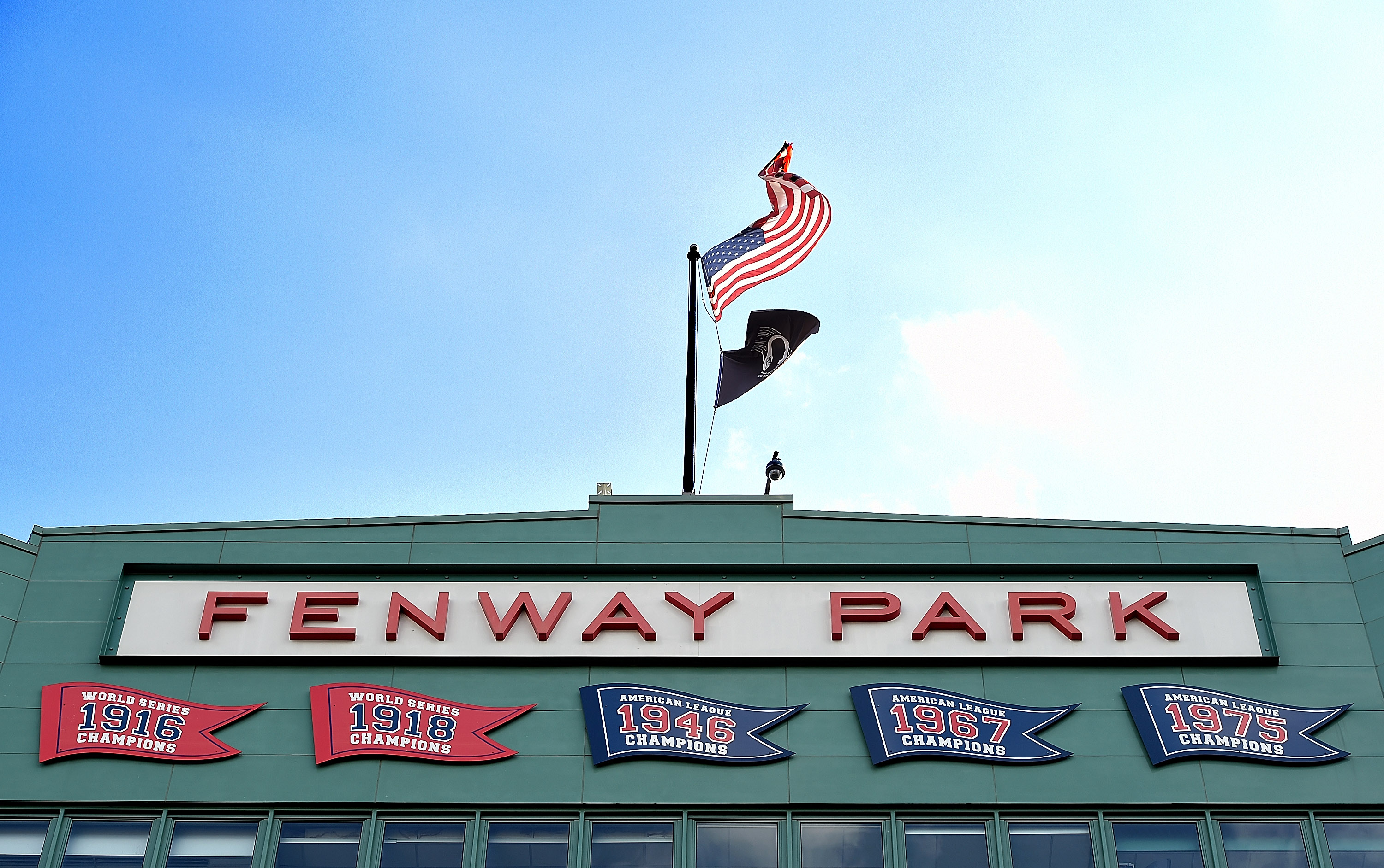 General view  of Fenway Park during a training session at Fenway Park on July 22, 2014 in Boston, Massachusetts. (Andrew Powell&mdash;Liverpool FC via Getty Images)
