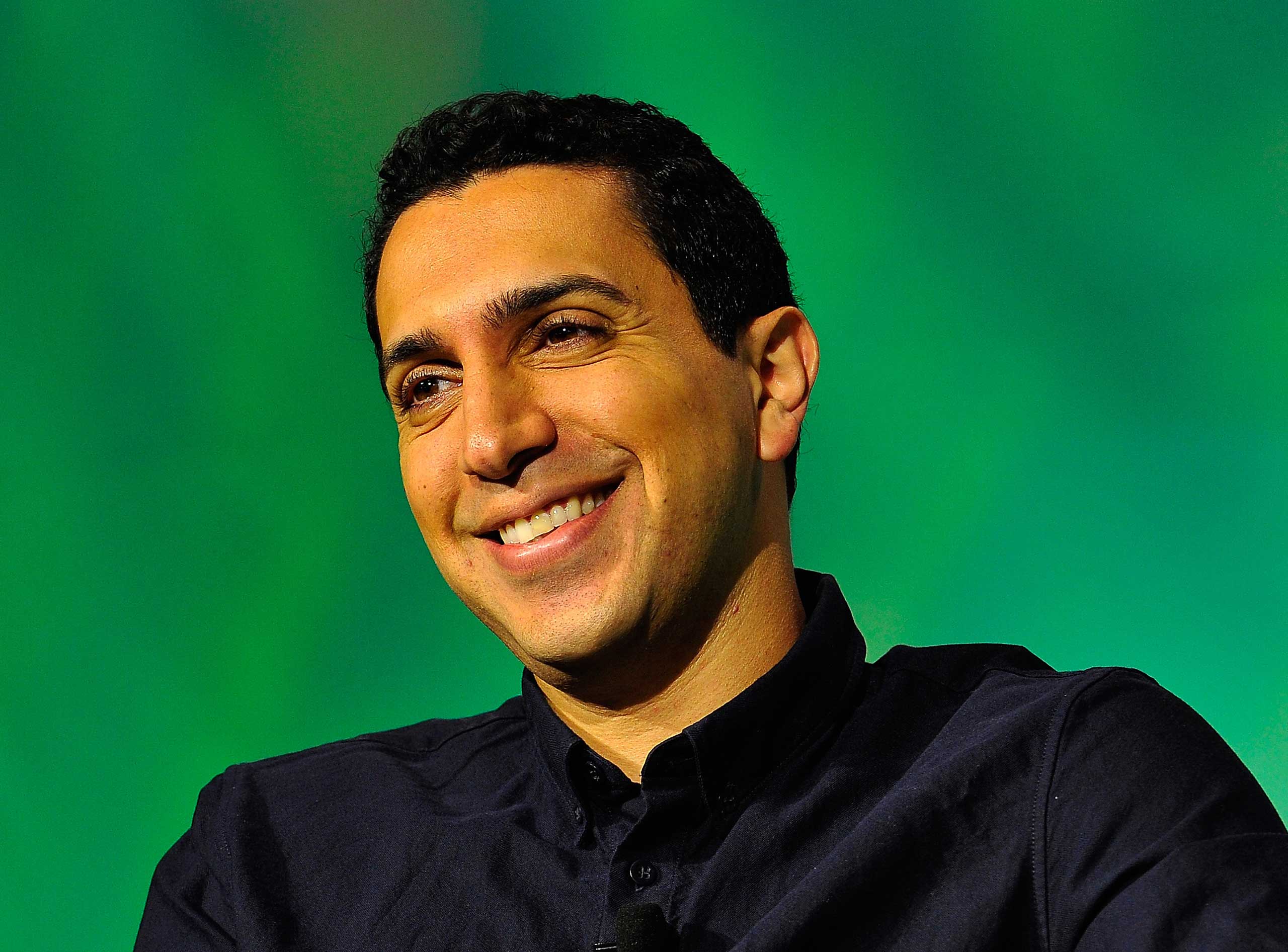 Tinder Co-Founder and CEO Sean Rad speaks onstage at TechCrunch Disrupt at Pier 48 on Sept. 10, 2014 in San Francisco. (Steve Jennings—Getty Images)