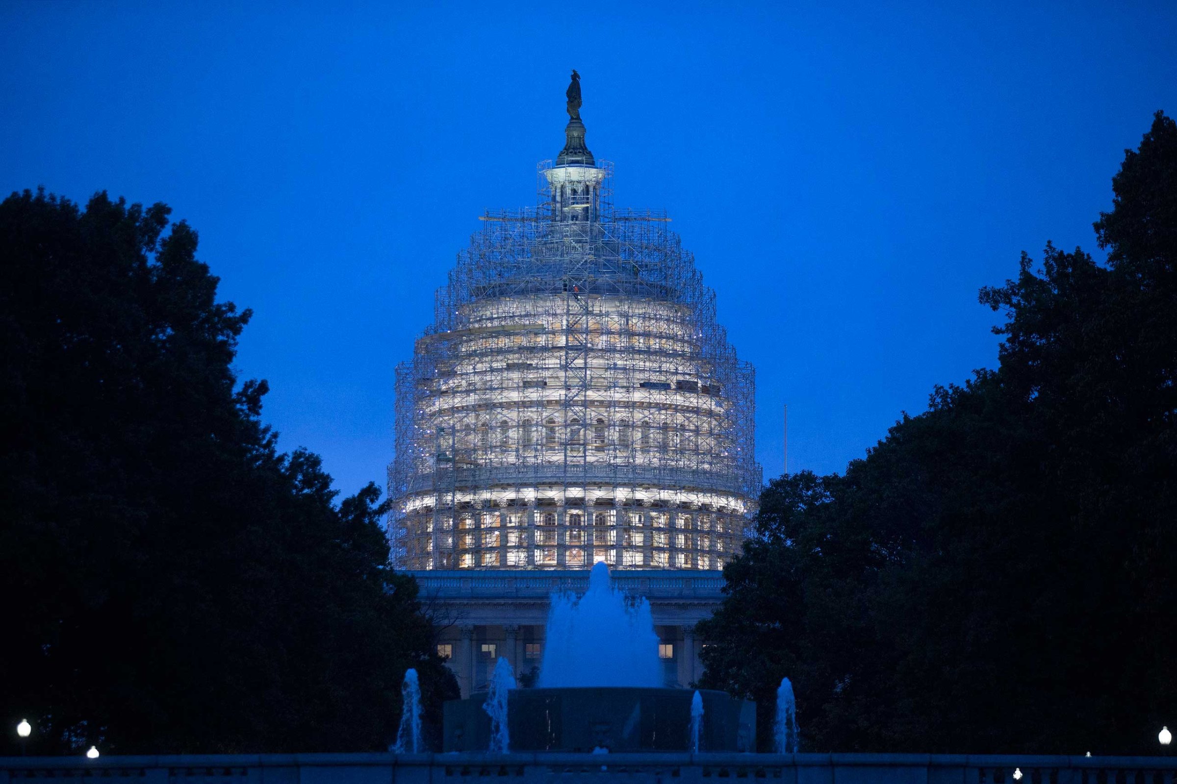 Views Of The U.S. Capitol As Republicans Take Control Of The Senate