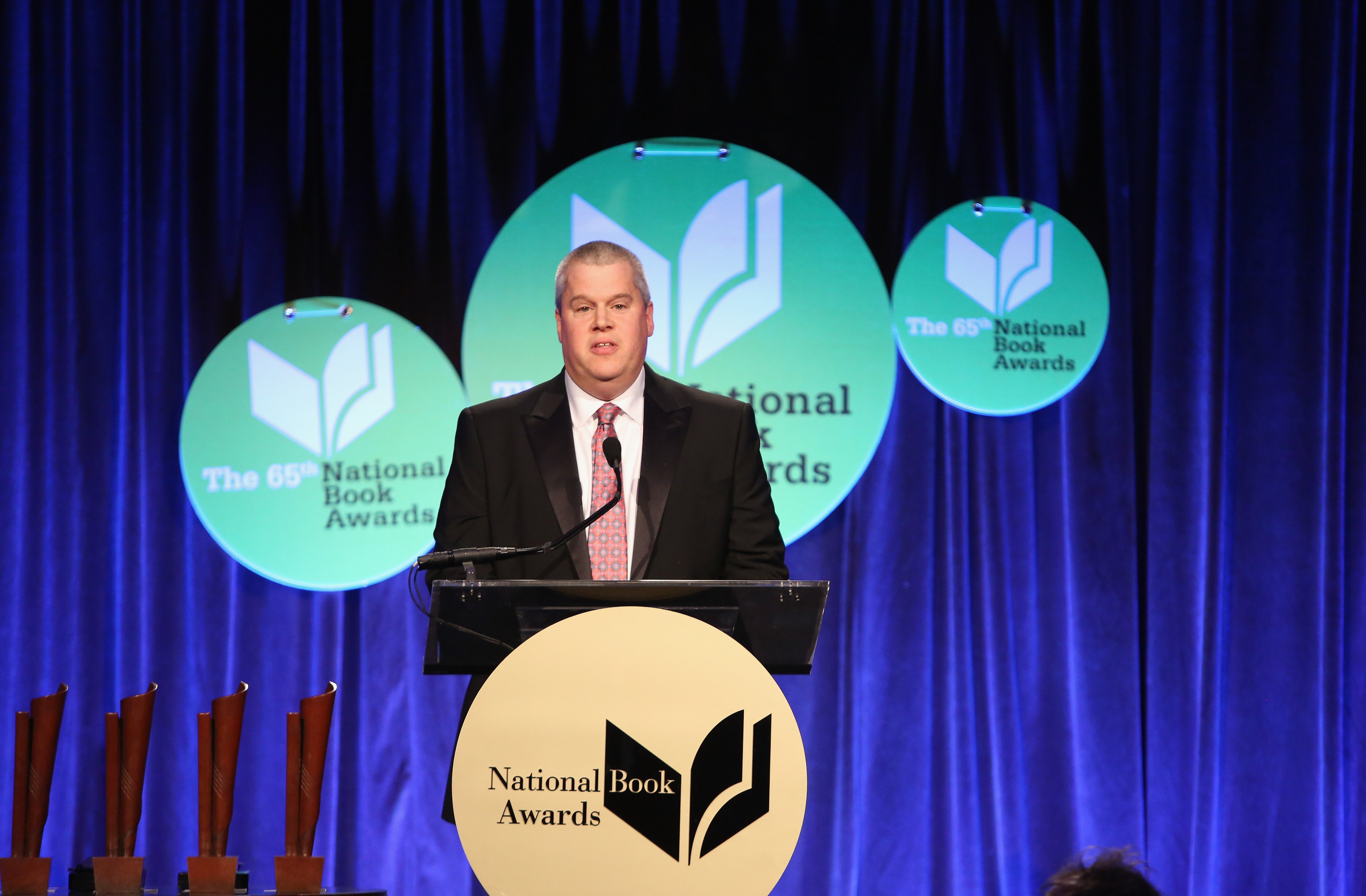 Daniel Handler at the 2014 National Book Awards on Nov. 19, 2014 in New York. (Robin Marchant—Getty Images)