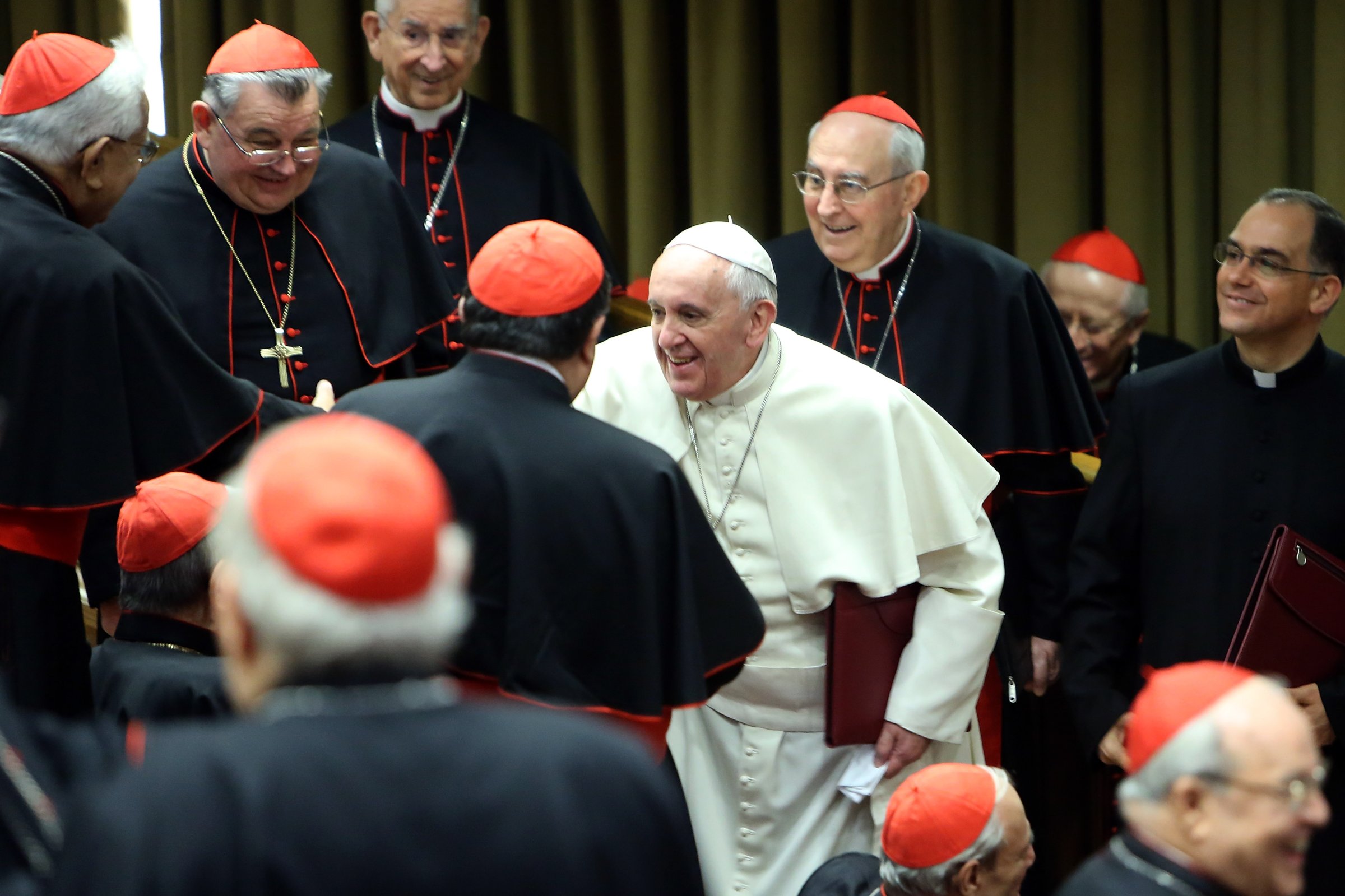 Extraordinary Consistory On the Themes of Family Is Held At Vatican